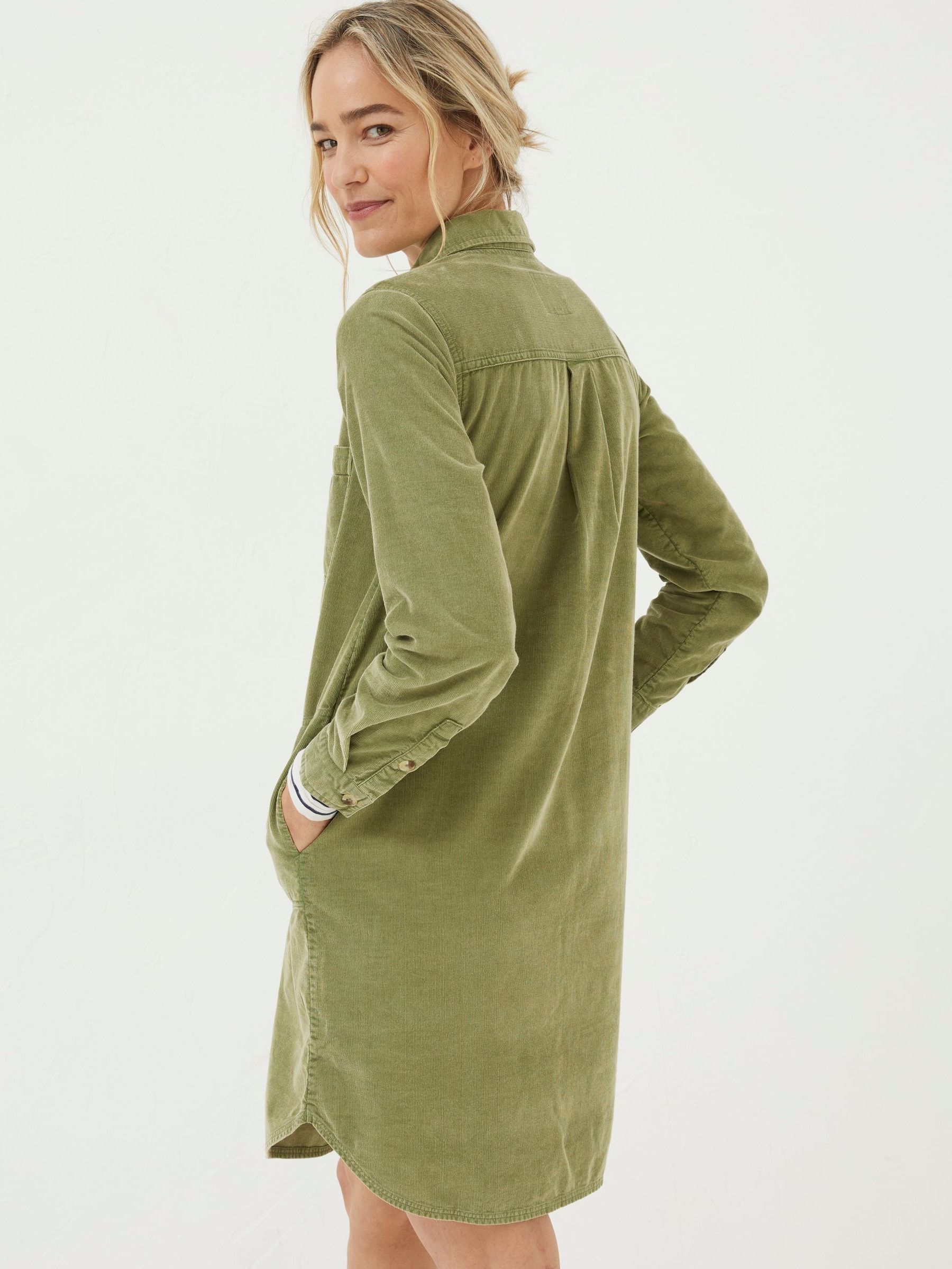 Green Micky Cord Tunic Dress - Image 2 of 6