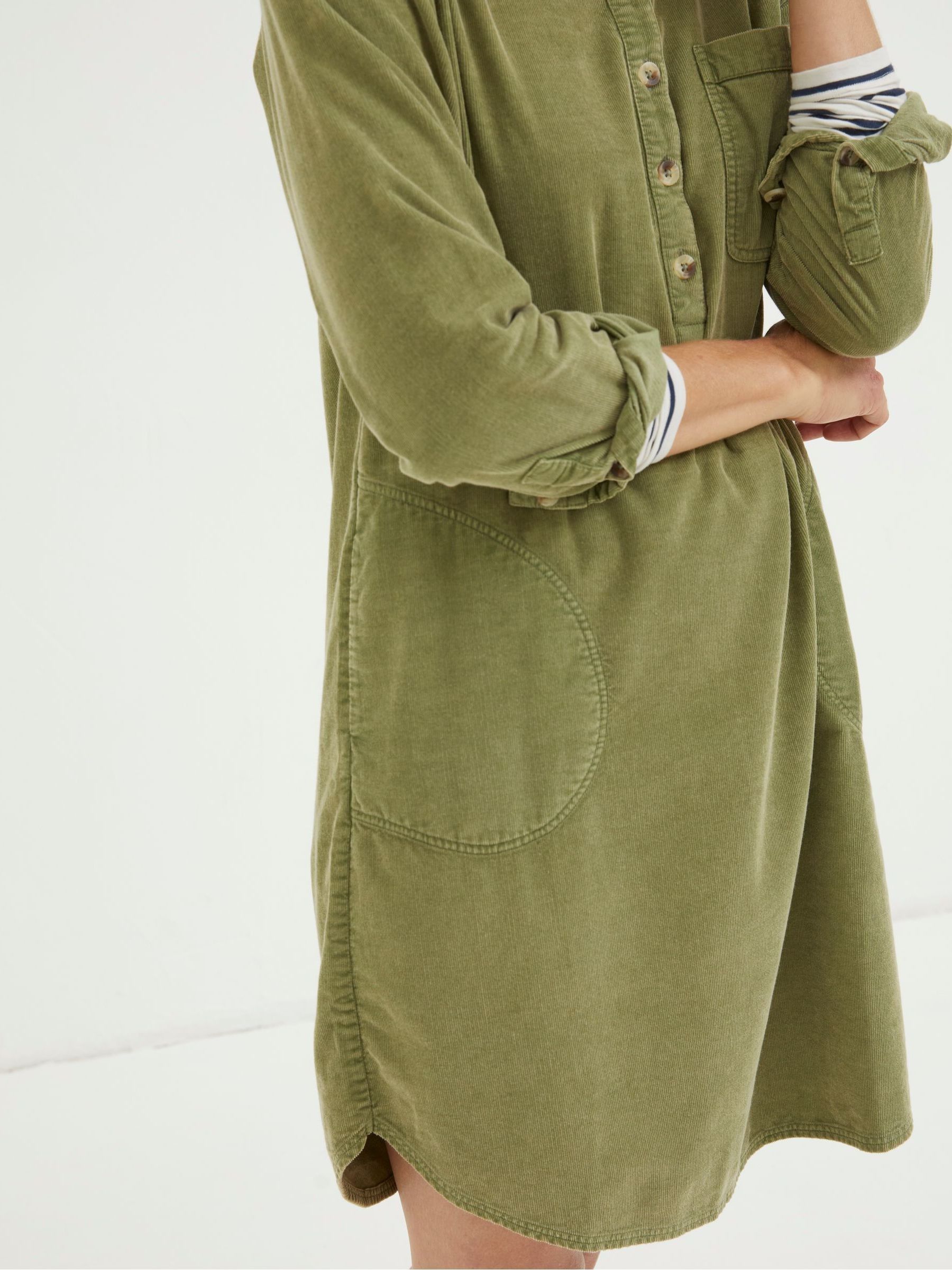 Green Micky Cord Tunic Dress - Image 4 of 6