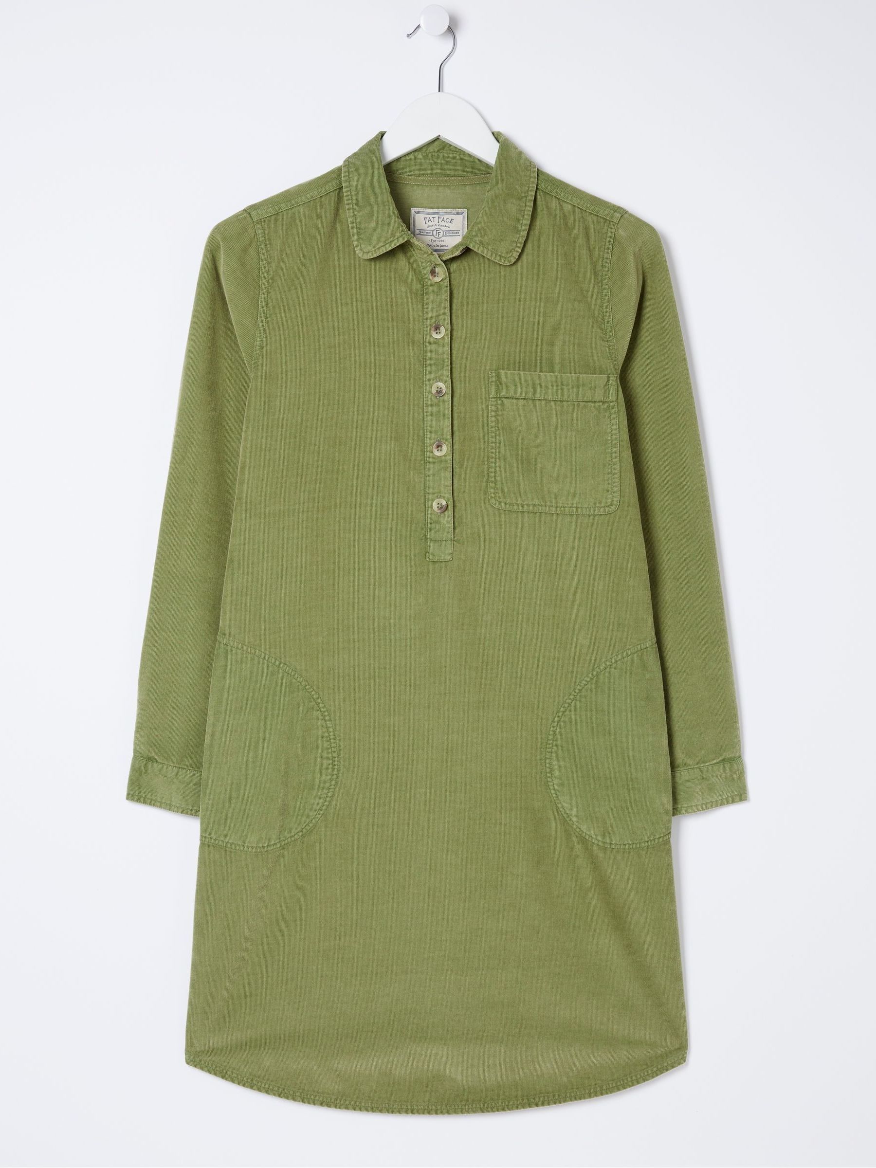 Green Micky Cord Tunic Dress - Image 6 of 6