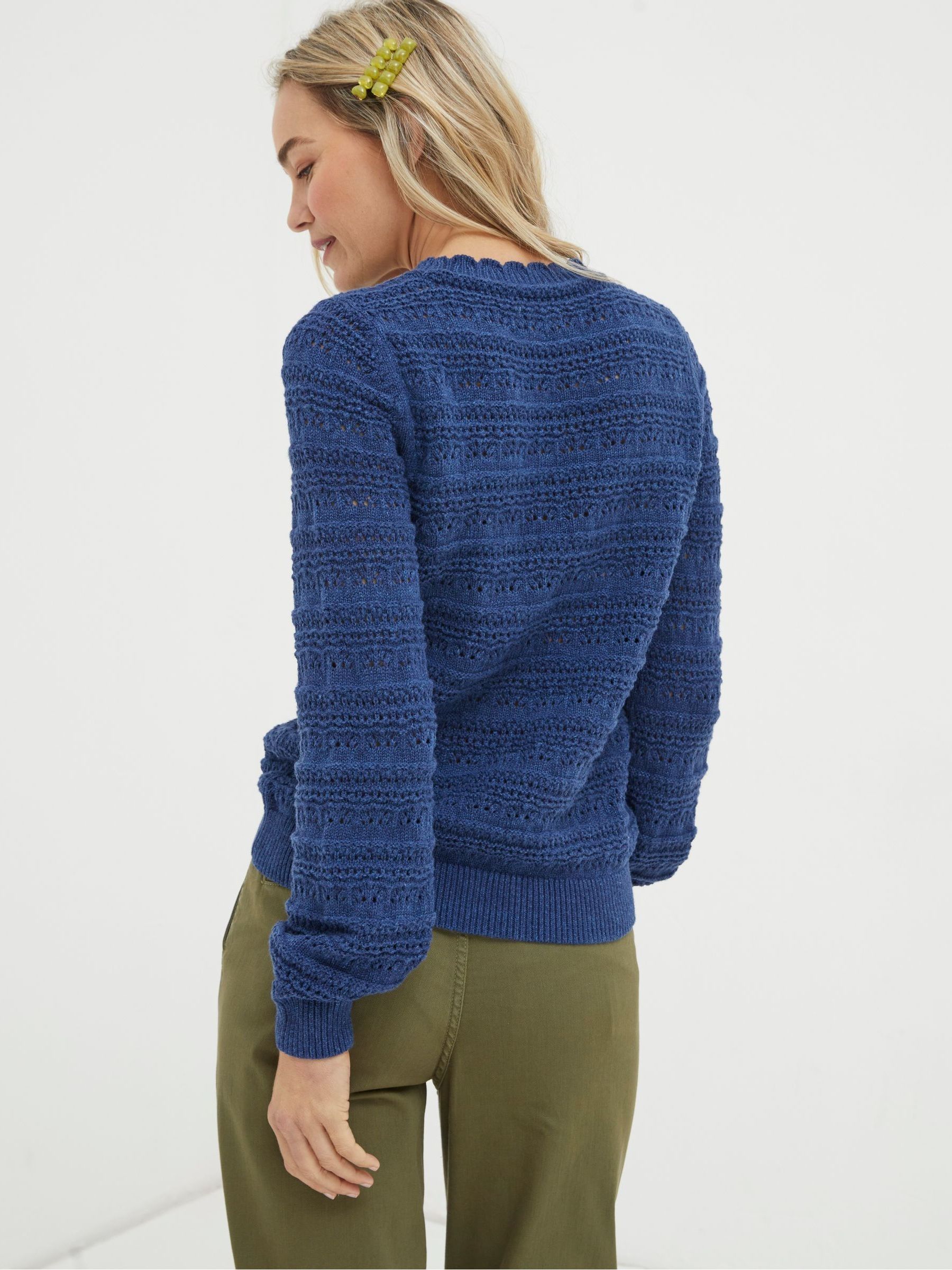 Blue Adrinenna Crew Jumper - Image 2 of 4