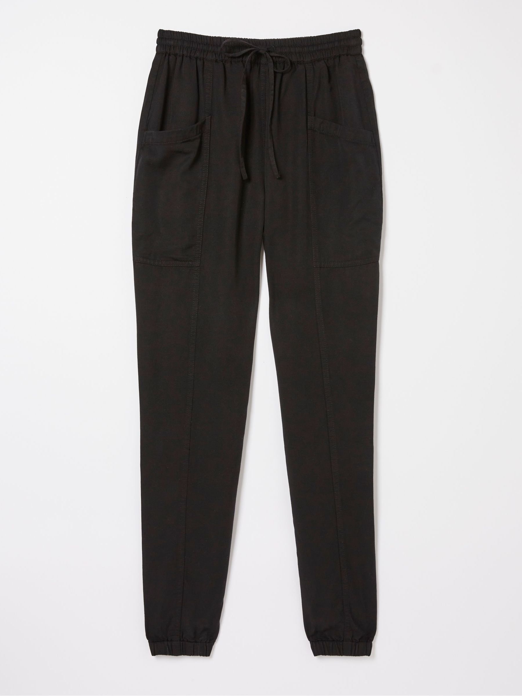 Lyme Black Cargo Cuffed Joggers - Image 6 of 6
