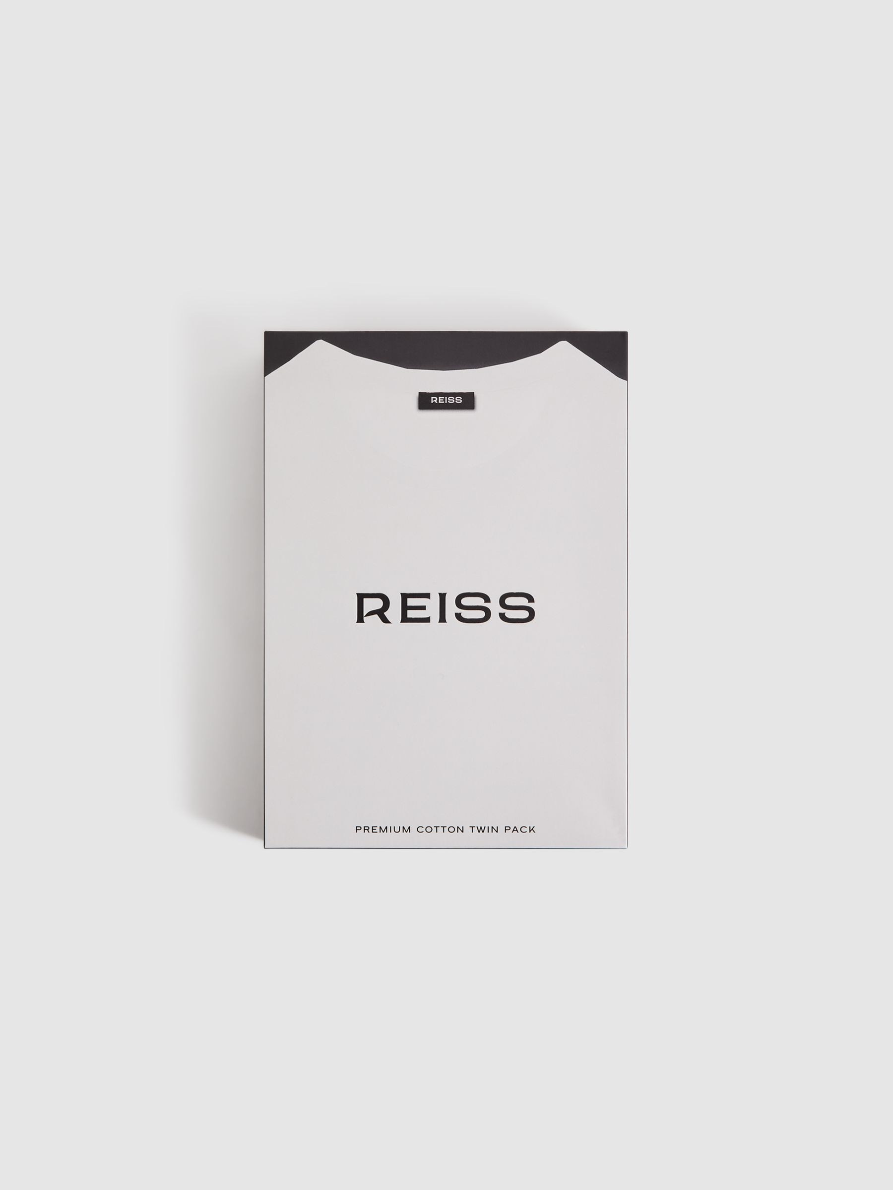 Pack of Two Crew-Neck T-Shirts in Navy/White - Image 6 of 6