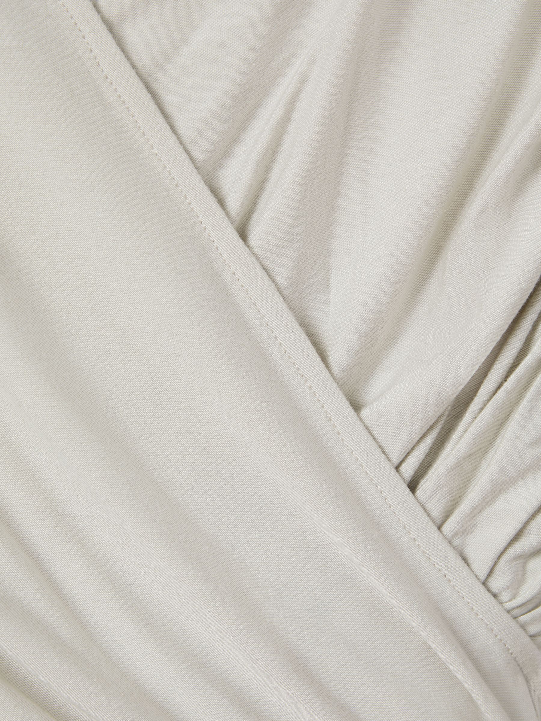 Wrap Front Top in Mint - Image 7 of 7
