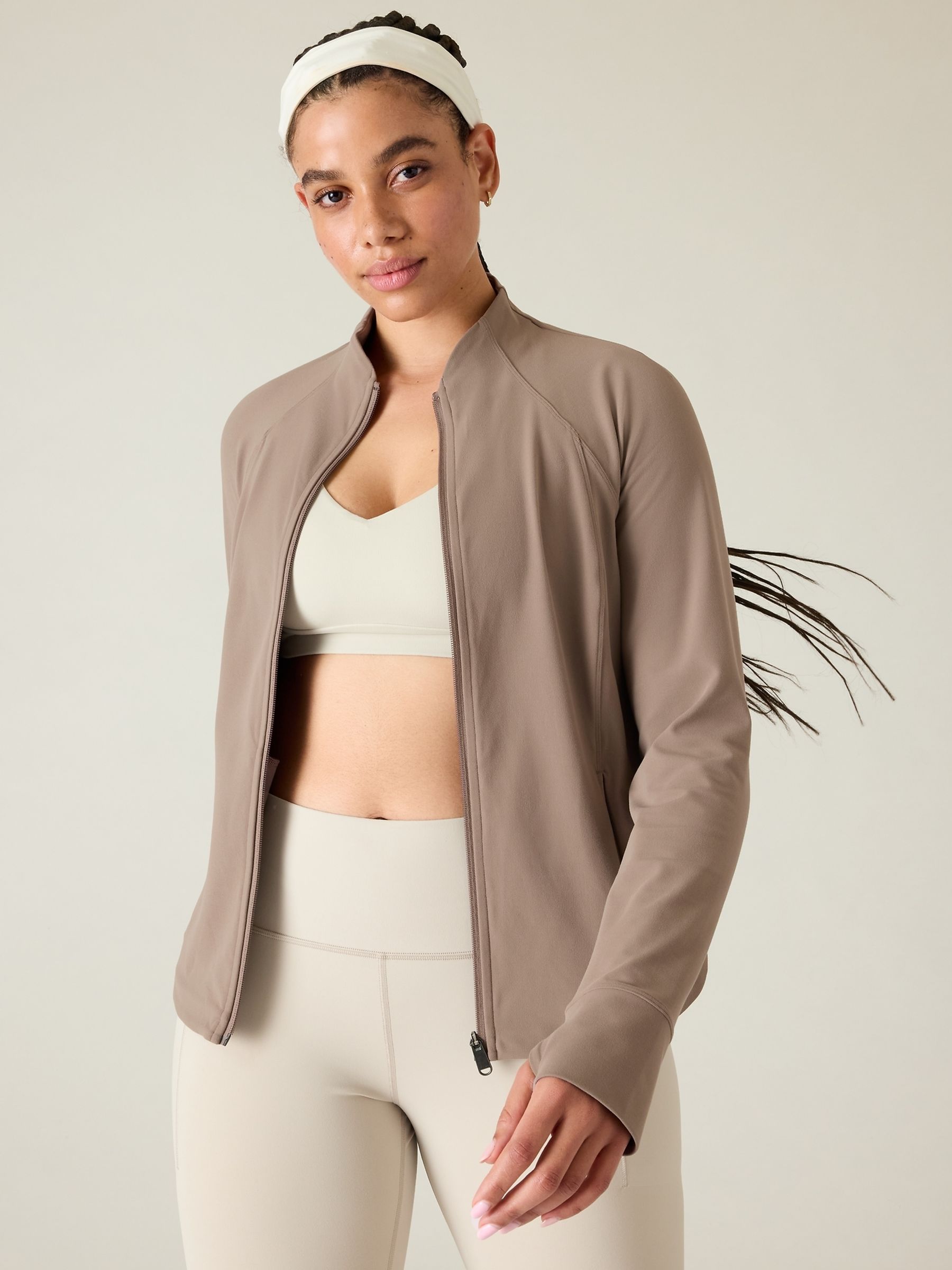 Athleta Beige Salutation Jacket - Image 5 of 5