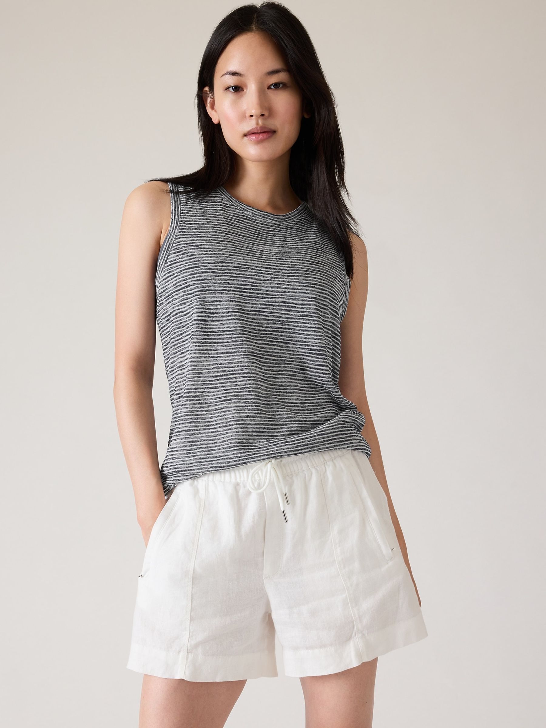 Athleta Blue Breezy Tank Top - Image 1 of 5