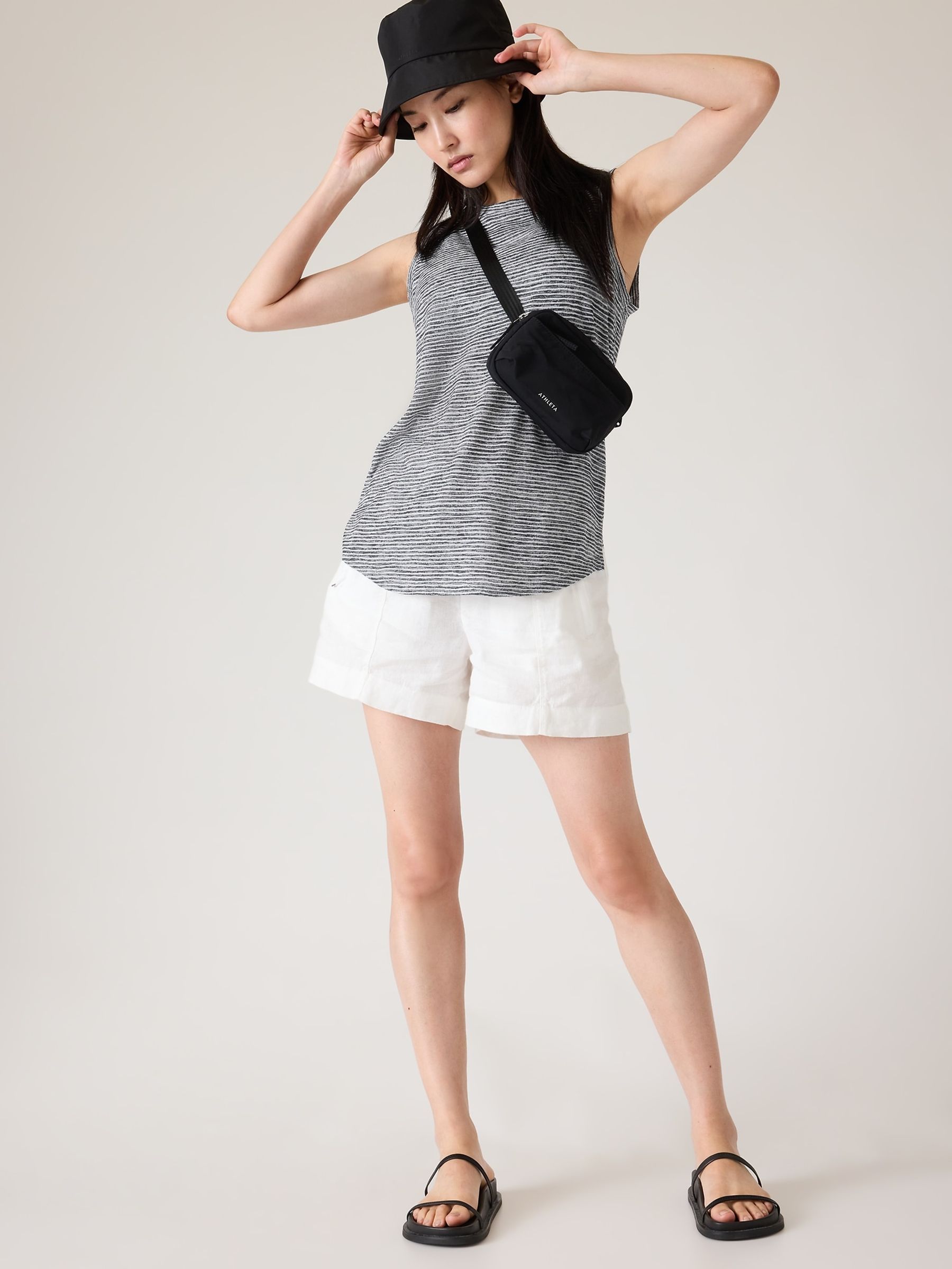 Athleta Blue Breezy Tank Top - Image 3 of 5