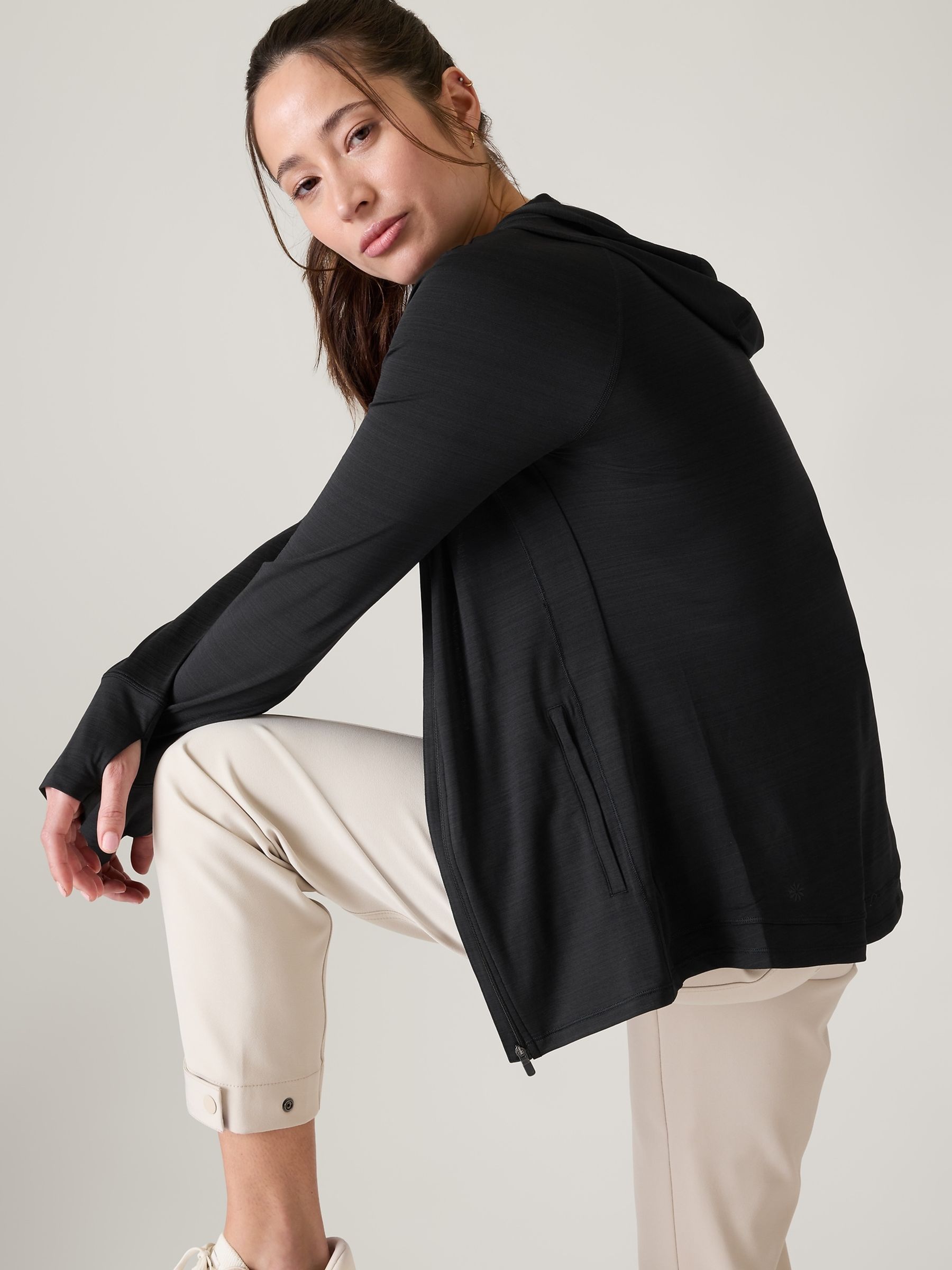 Athleta Black Pacifica Illume Relaxed Jacket - Image 3 of 5