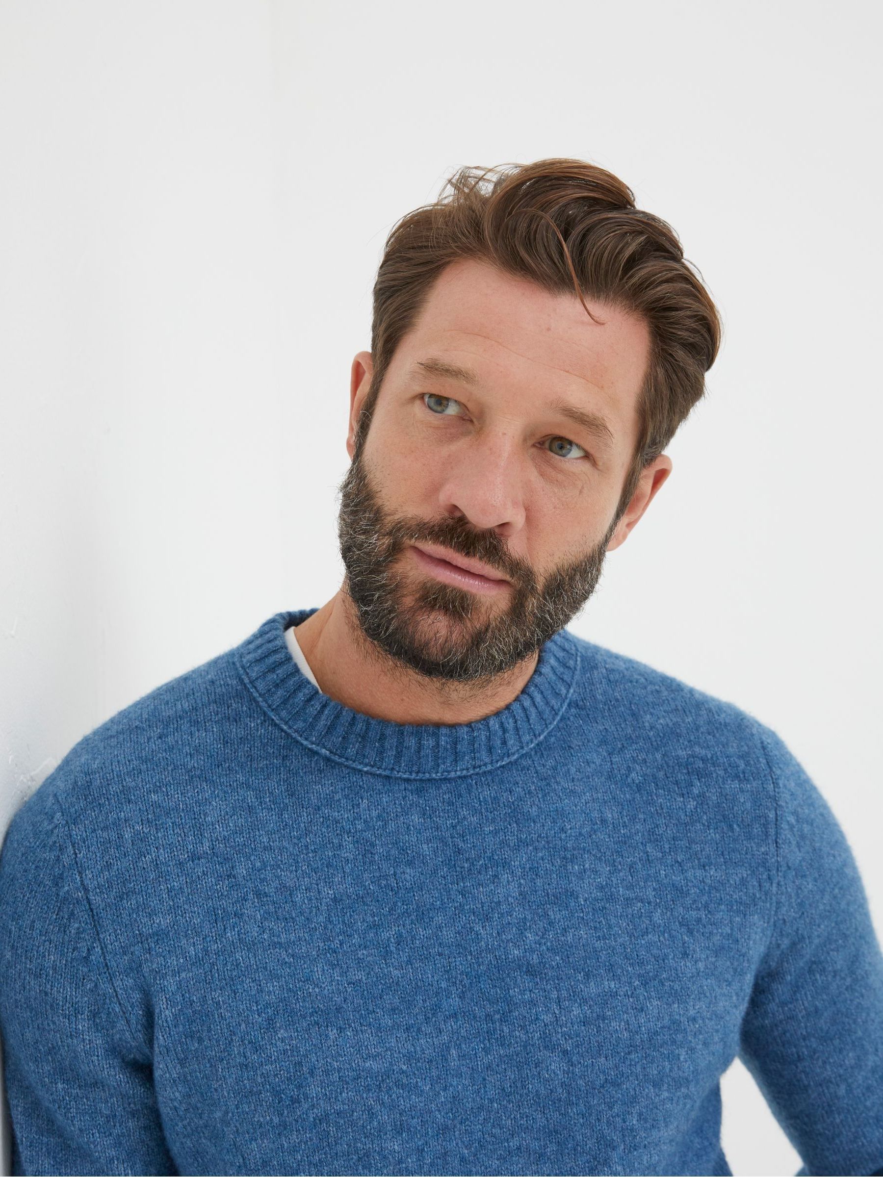 Blue Lewes Crew Jumper - Image 3 of 5