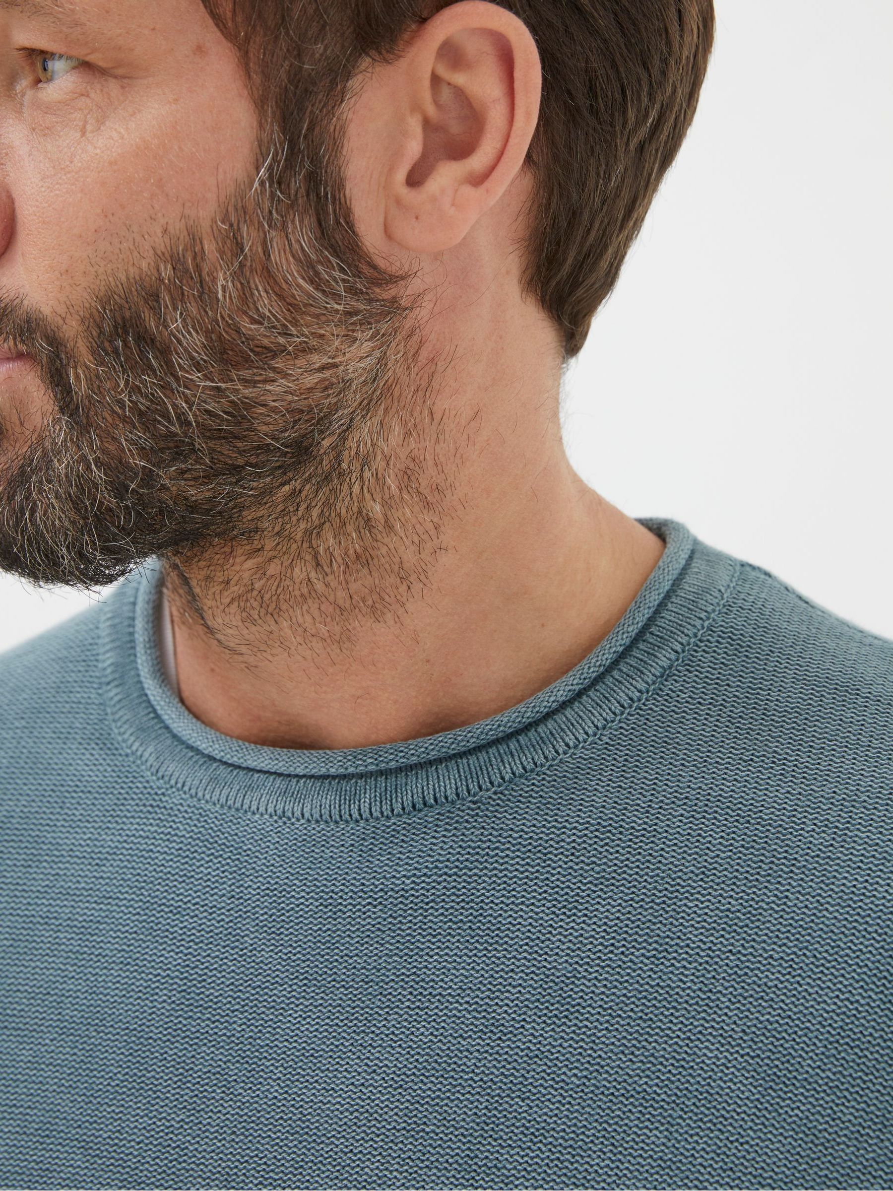 Berwick Green Washed Crew Jumper - Image 4 of 6