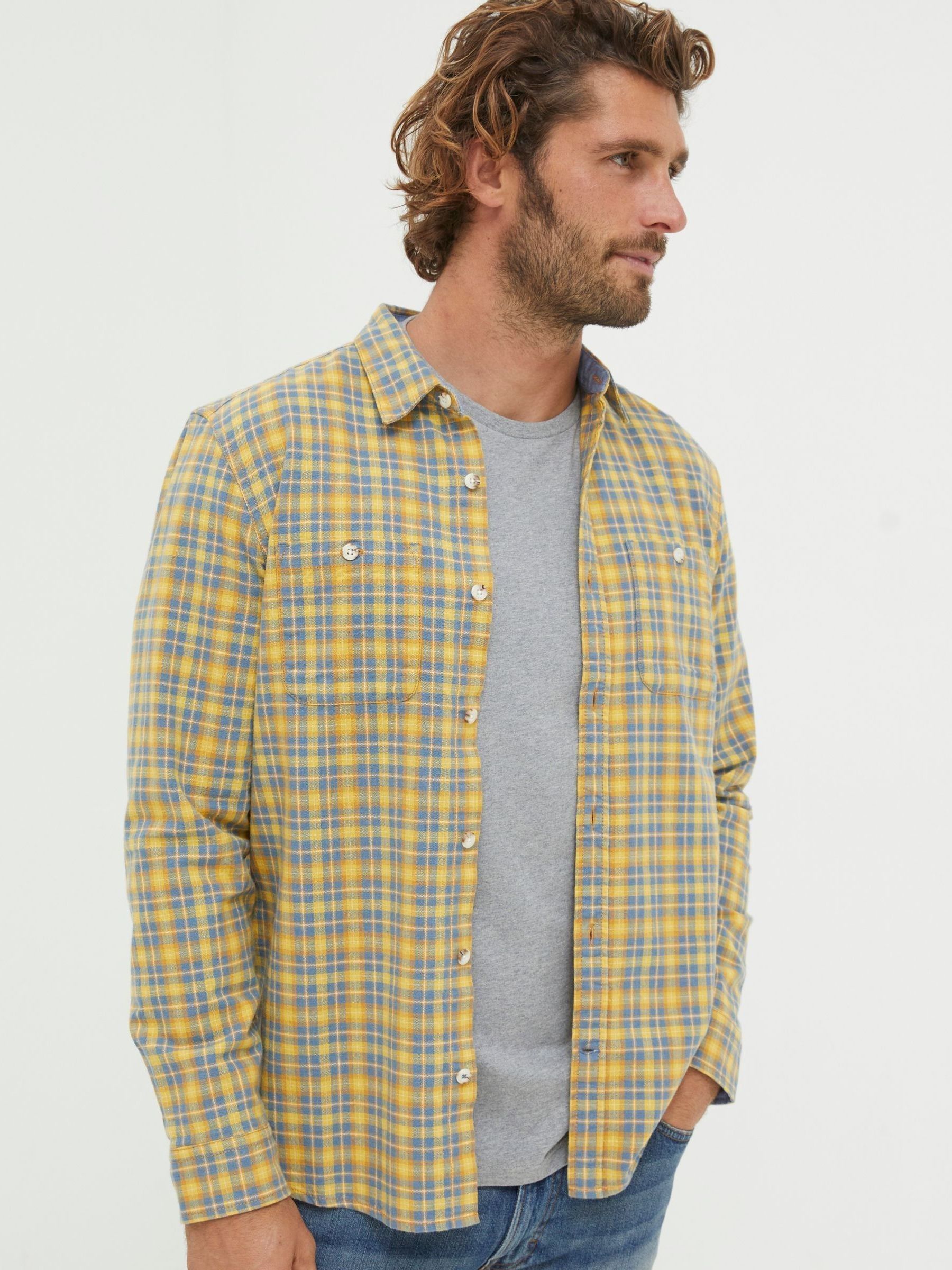 Yellow Gingham Shirt - Image 1 of 5