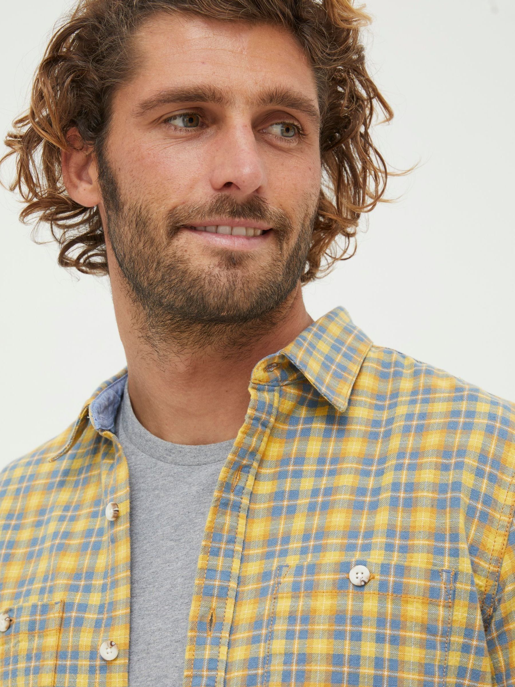 Yellow Gingham Shirt - Image 3 of 5