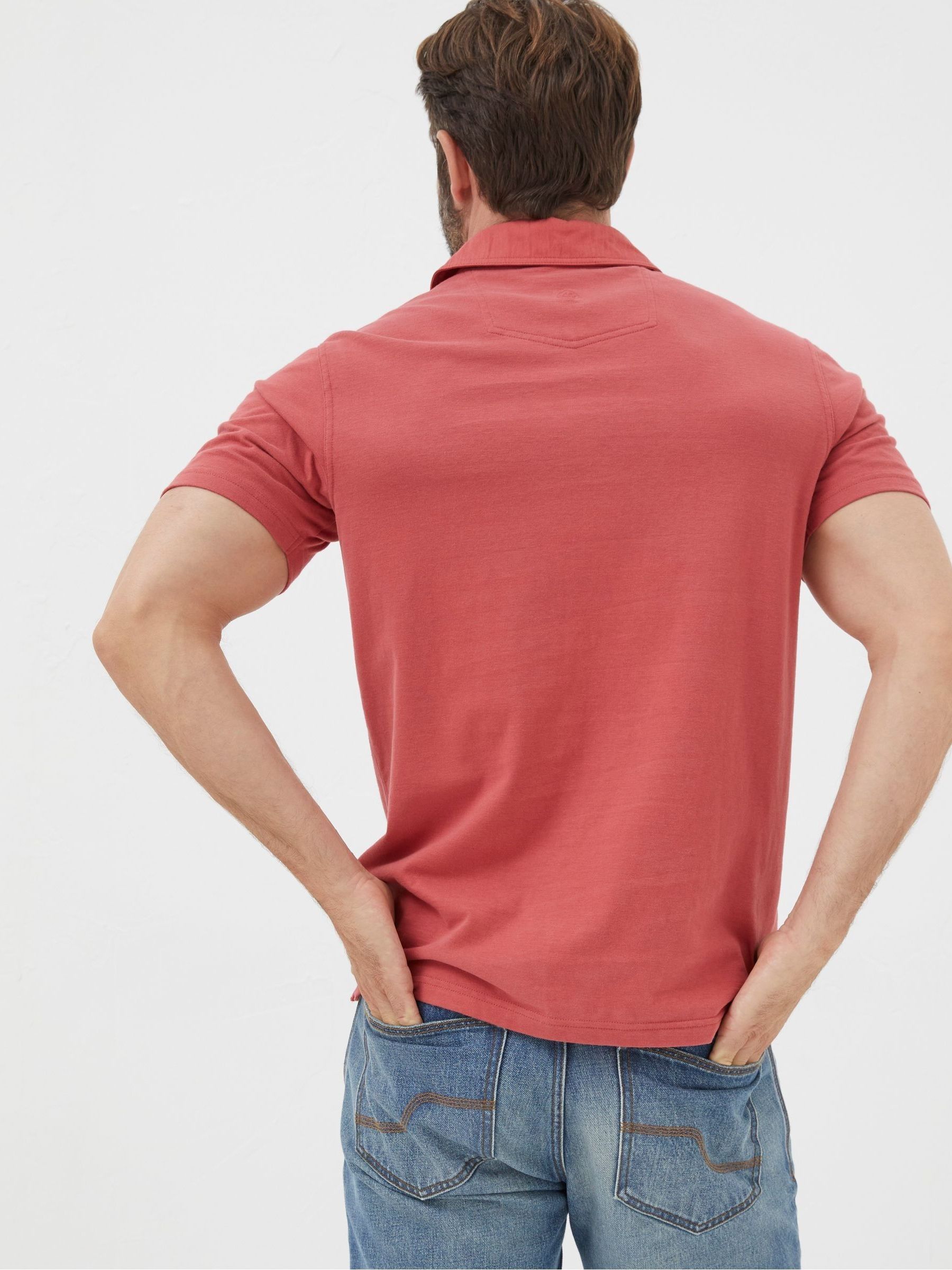 Pink Perranporth Polo Shirt - Image 2 of 5