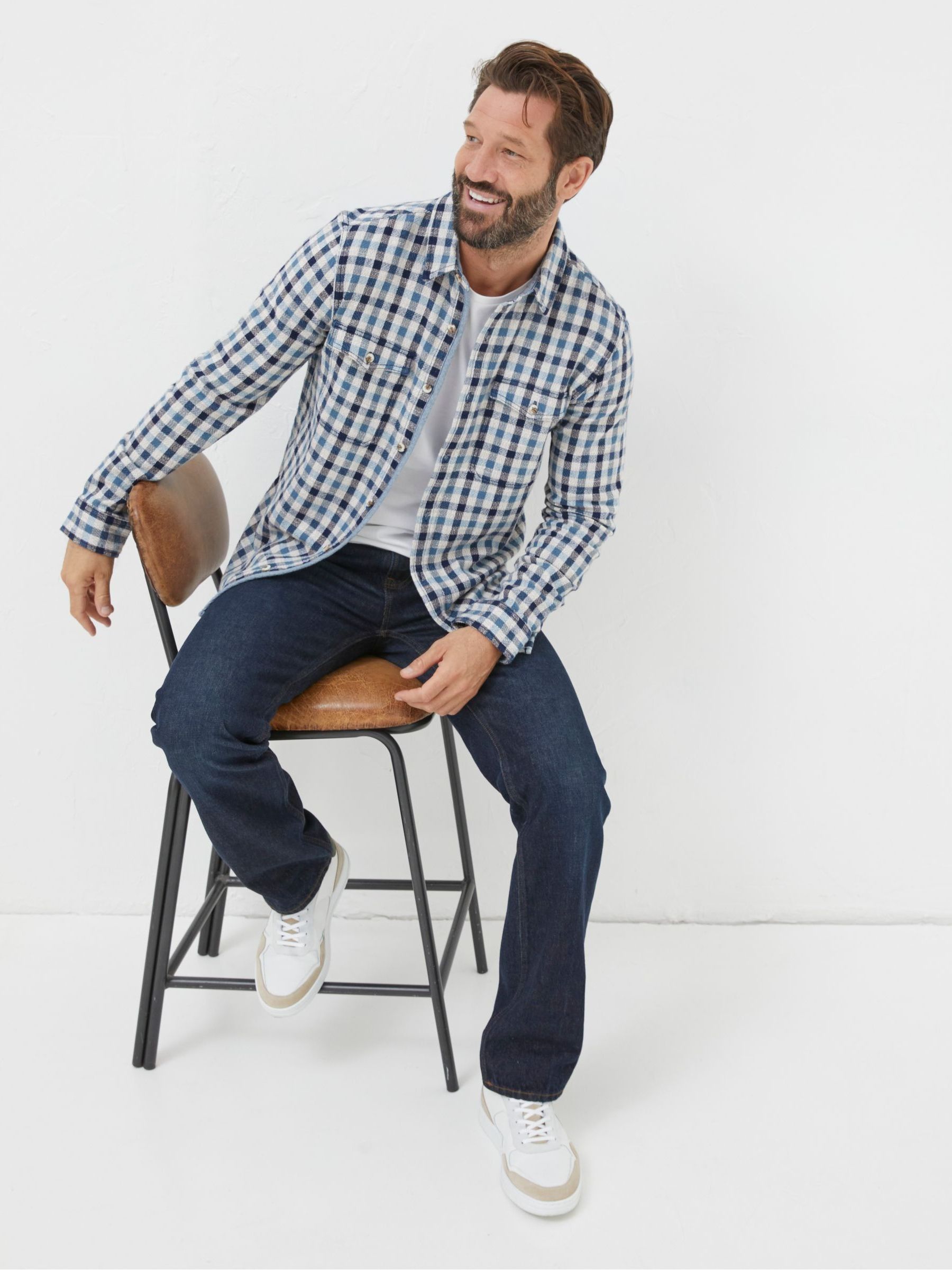 Blue Buxley Check Shirt - Image 4 of 6