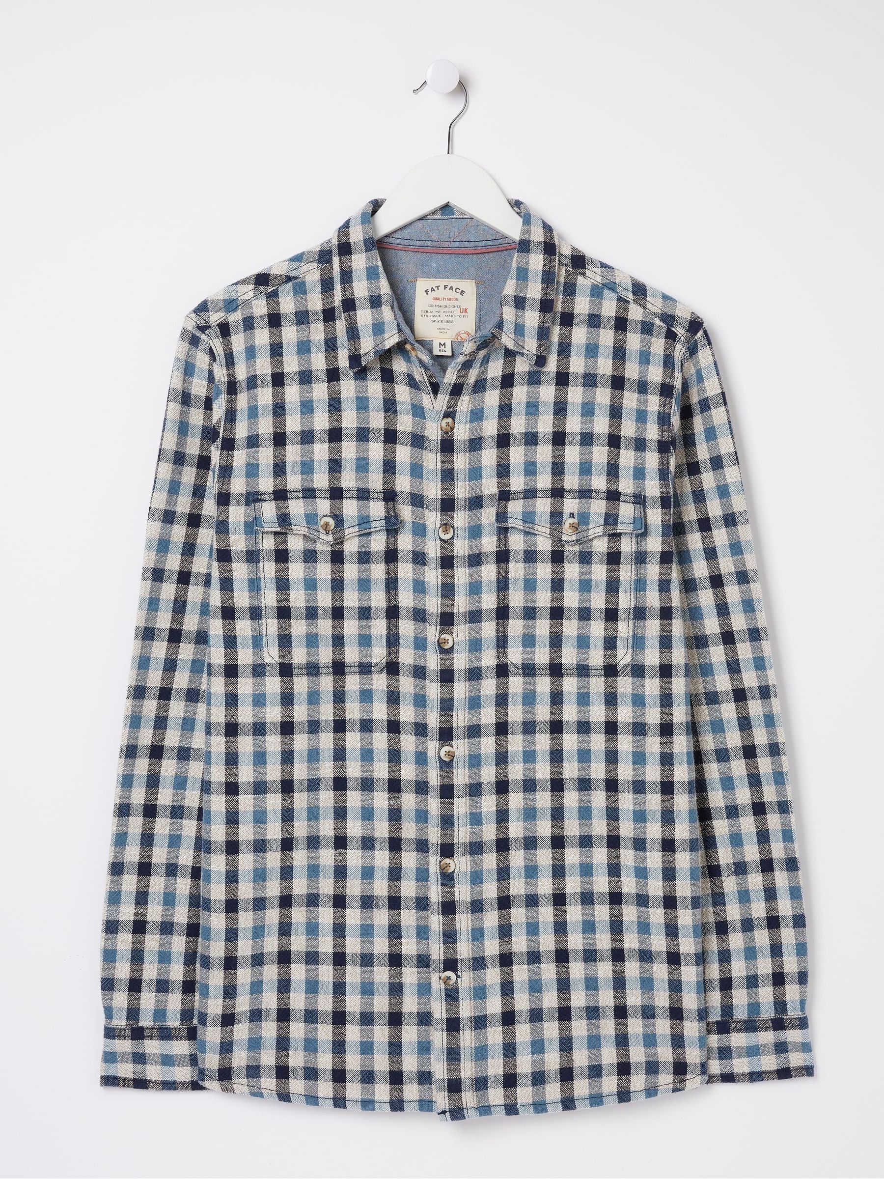 Blue Buxley Check Shirt - Image 6 of 6