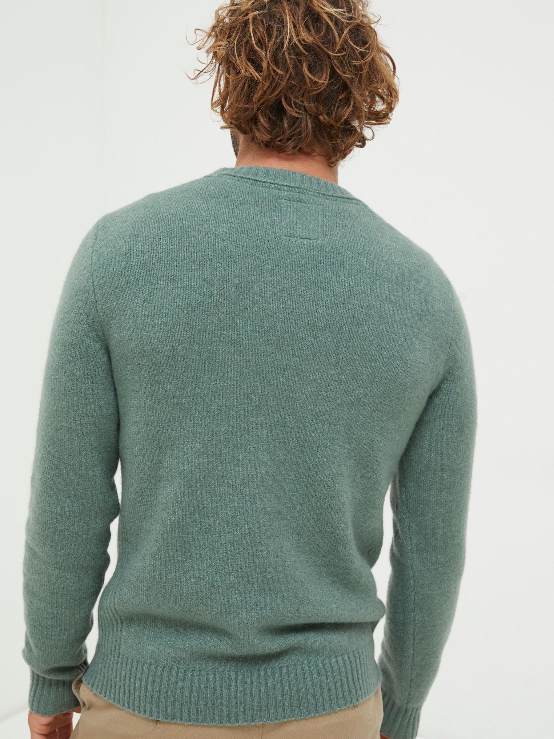 Green Crew Jumper - Image 2 of 4