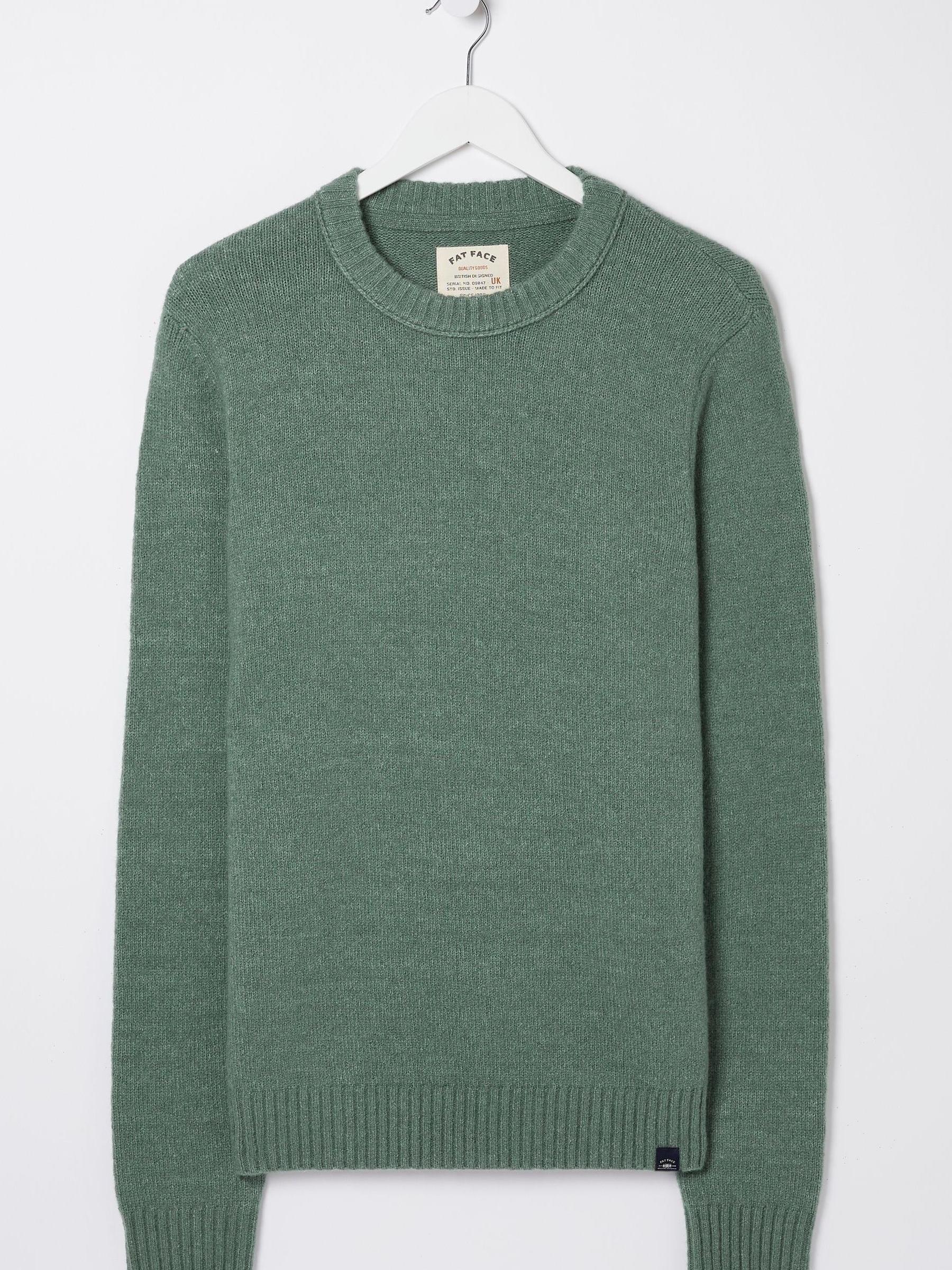 Green Crew Jumper - Image 4 of 4