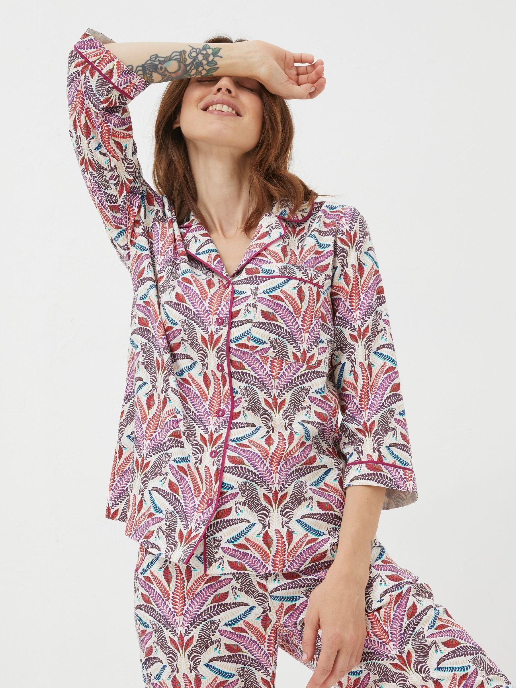 Zebra Multi Pyjamas Shirt - Image 3 of 6