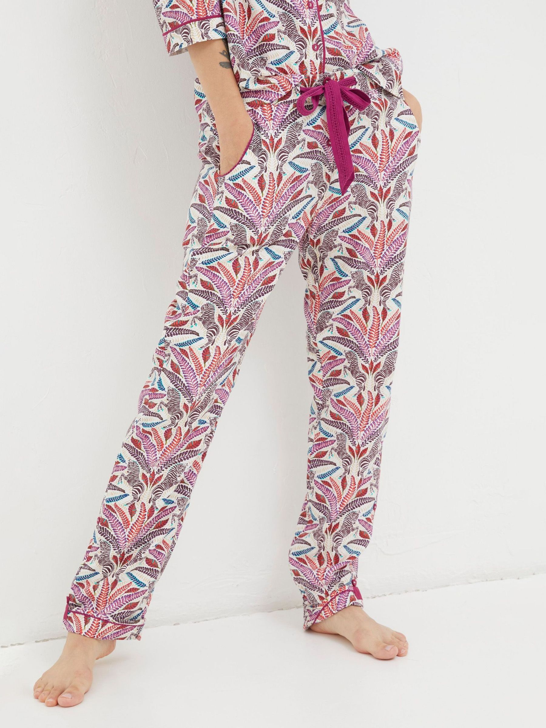 Eva Multi Zebra Trousers - Image 1 of 5