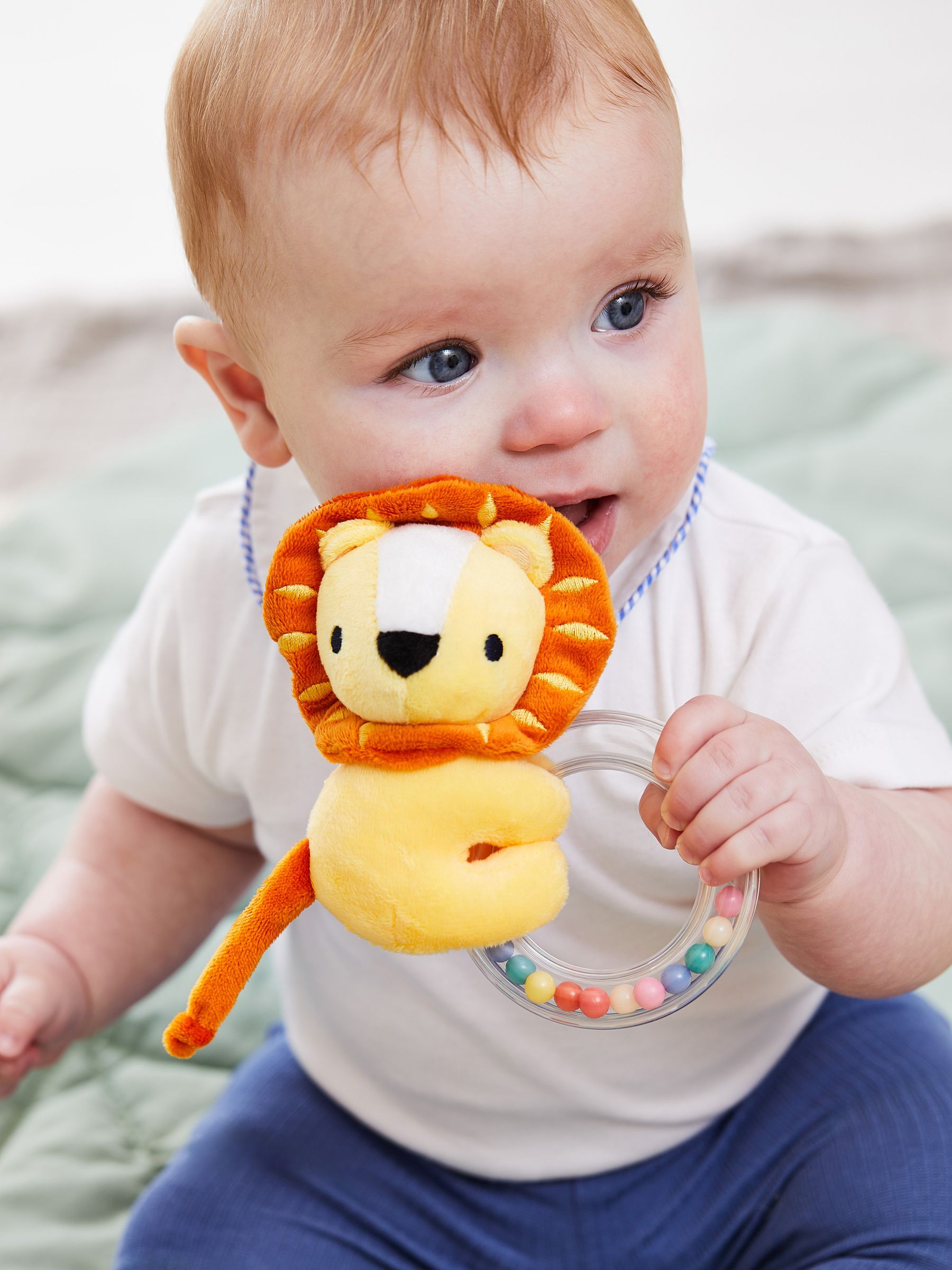Lion Bead Ring Rattle - Image 1 of 3
