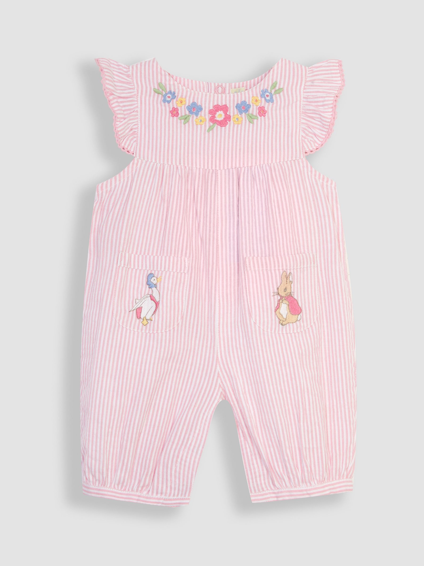 2-Piece Peter Rabbit Pretty Sunsuit & Headband Set in Pink - Image 4 of 7