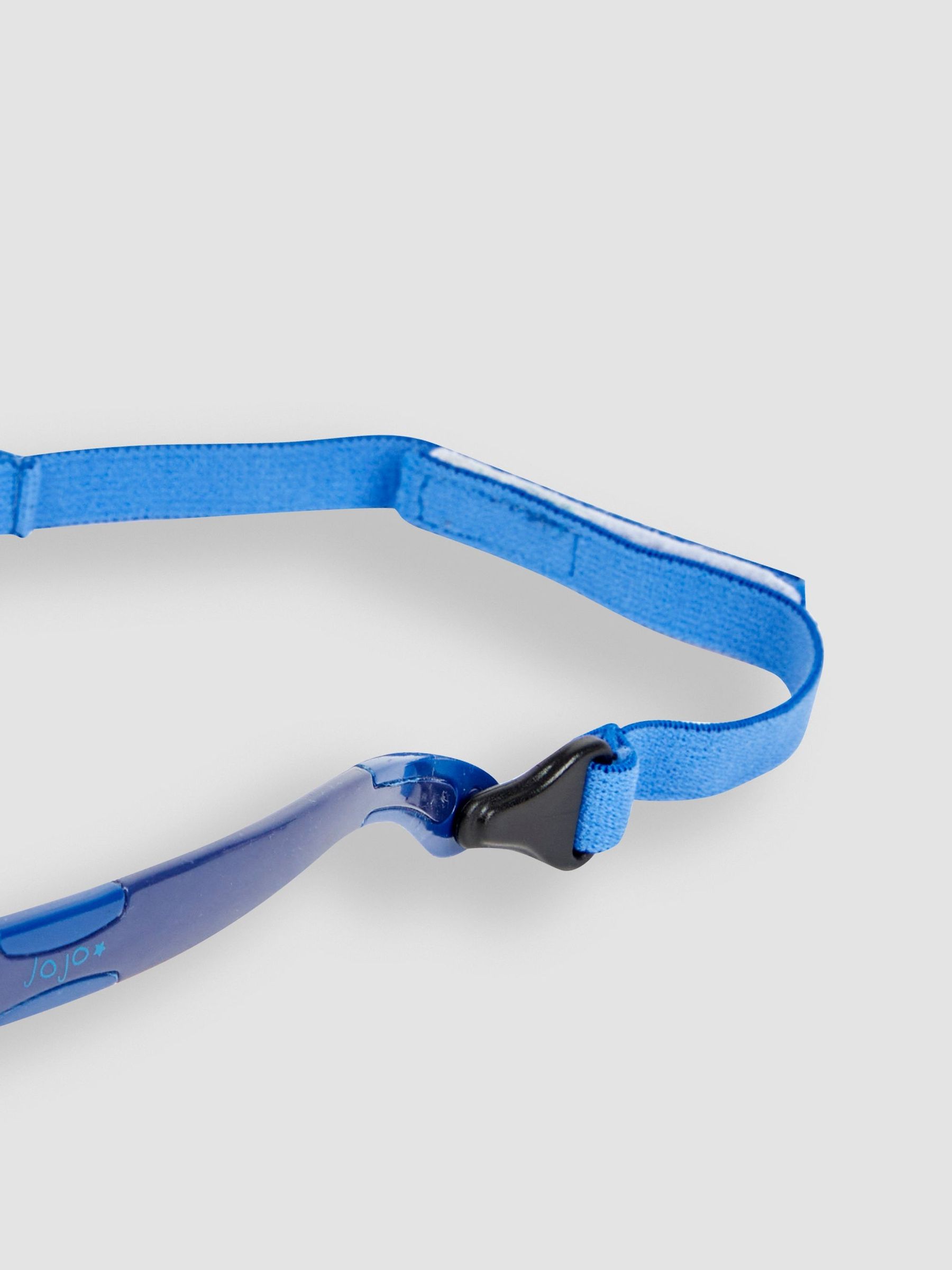 Blue Flexible Sunglasses With Strap - Image 3 of 3
