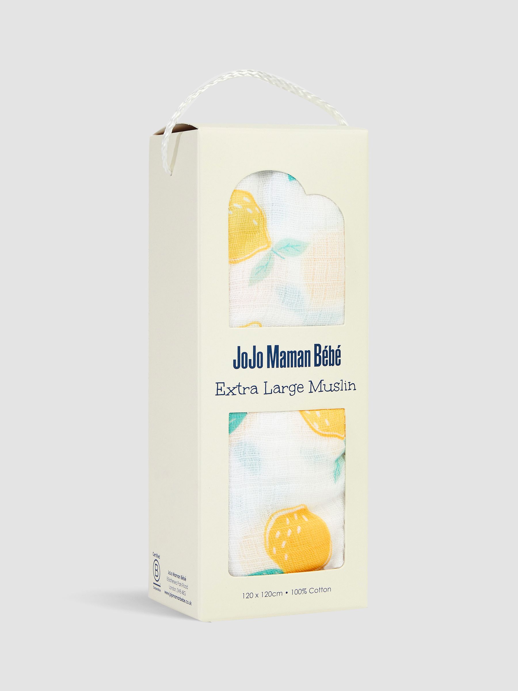 Yellow Lemons Extra Large Muslin - Image 3 of 3