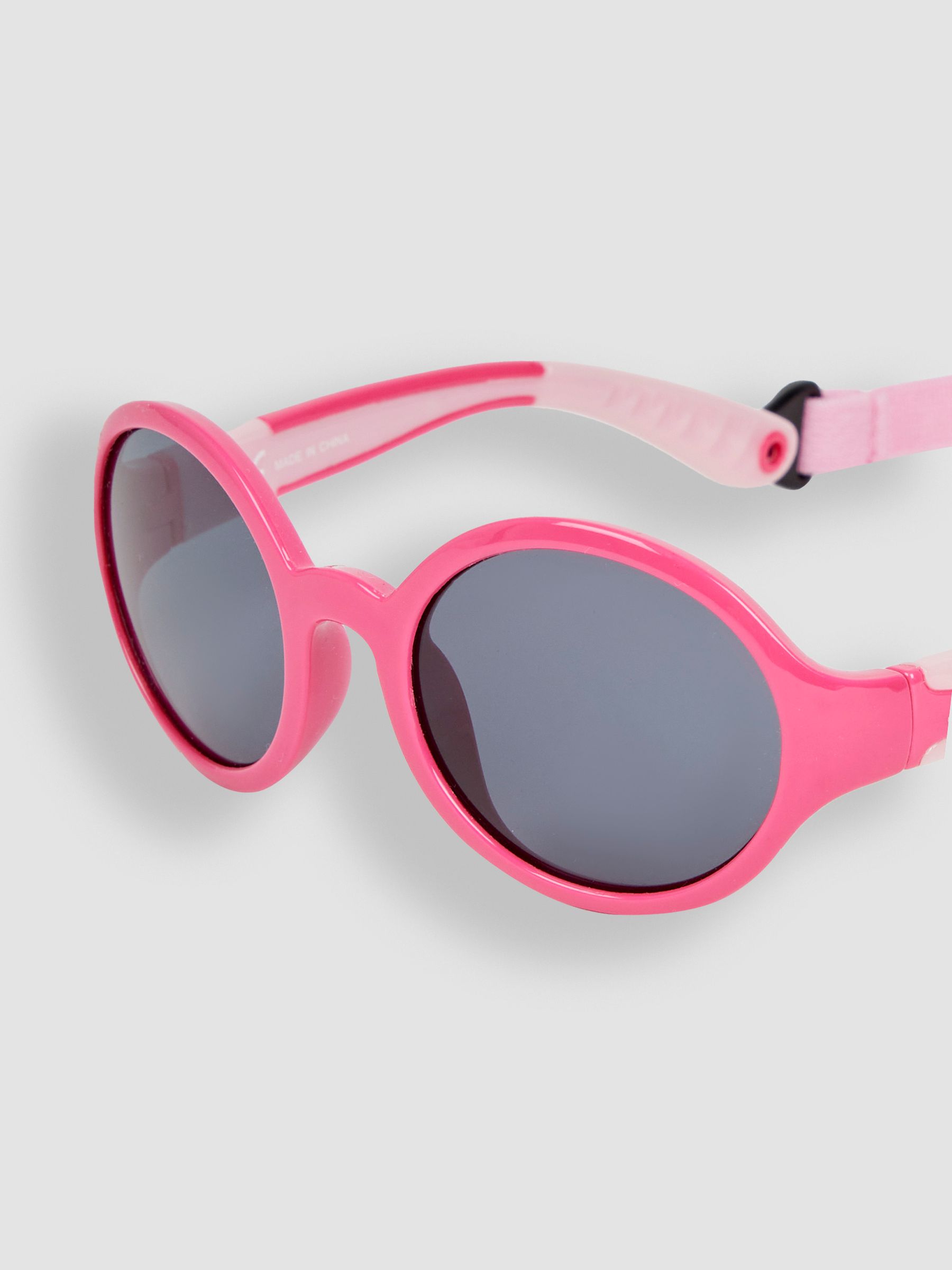 Pink Flexible Sunglasses With Strap - Image 3 of 3