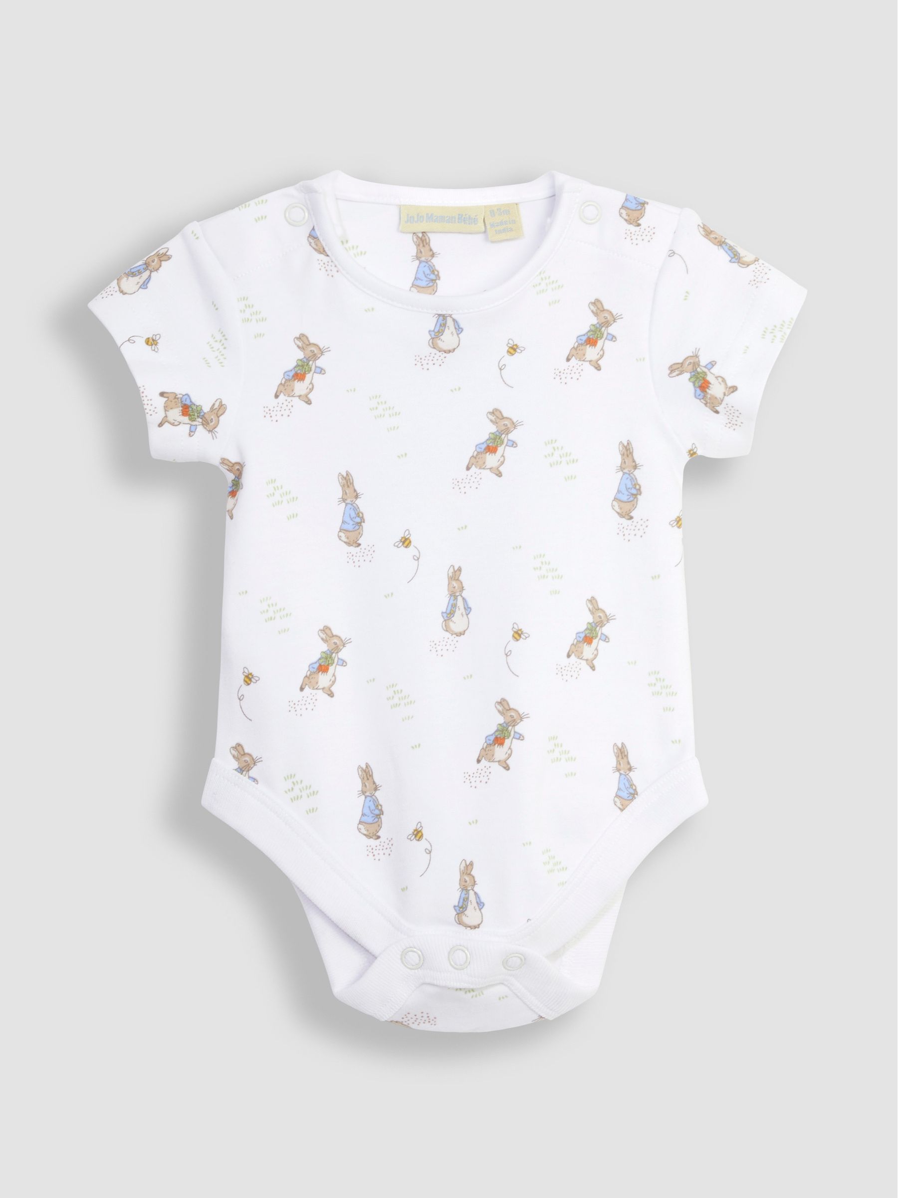 Natural 2-Piece Peter Rabbit Dungarees & Body Set - Image 3 of 6