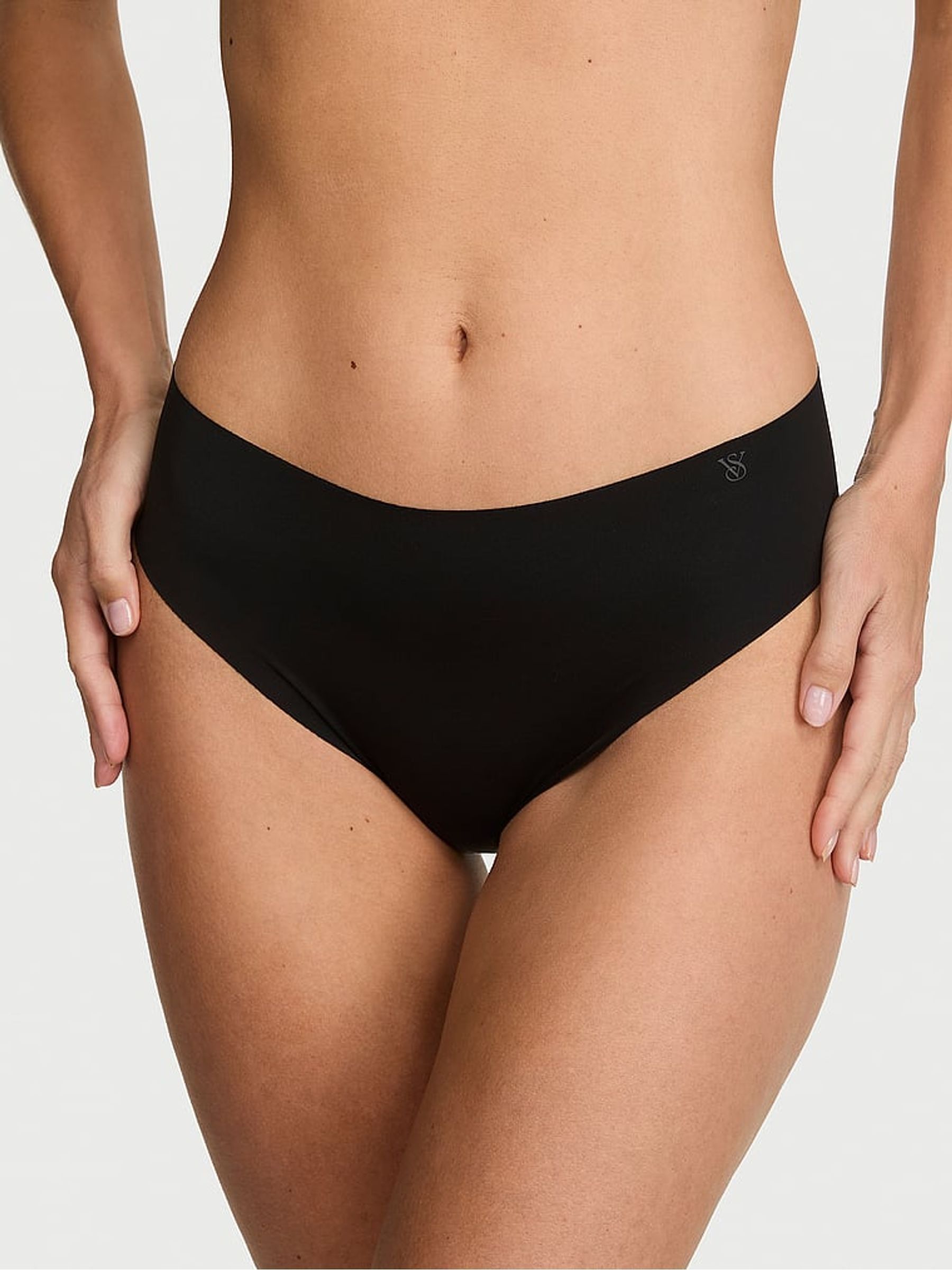 Black Bikini Mid-Rise Knickers - Image 2 of 3