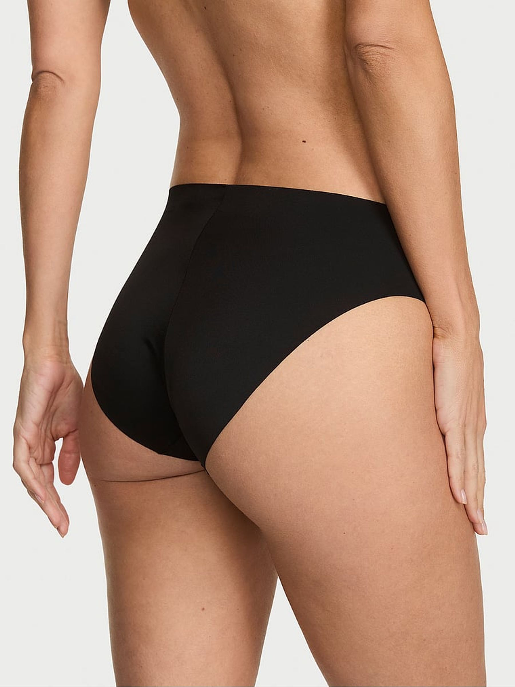 Black Bikini Mid-Rise Knickers - Image 3 of 3