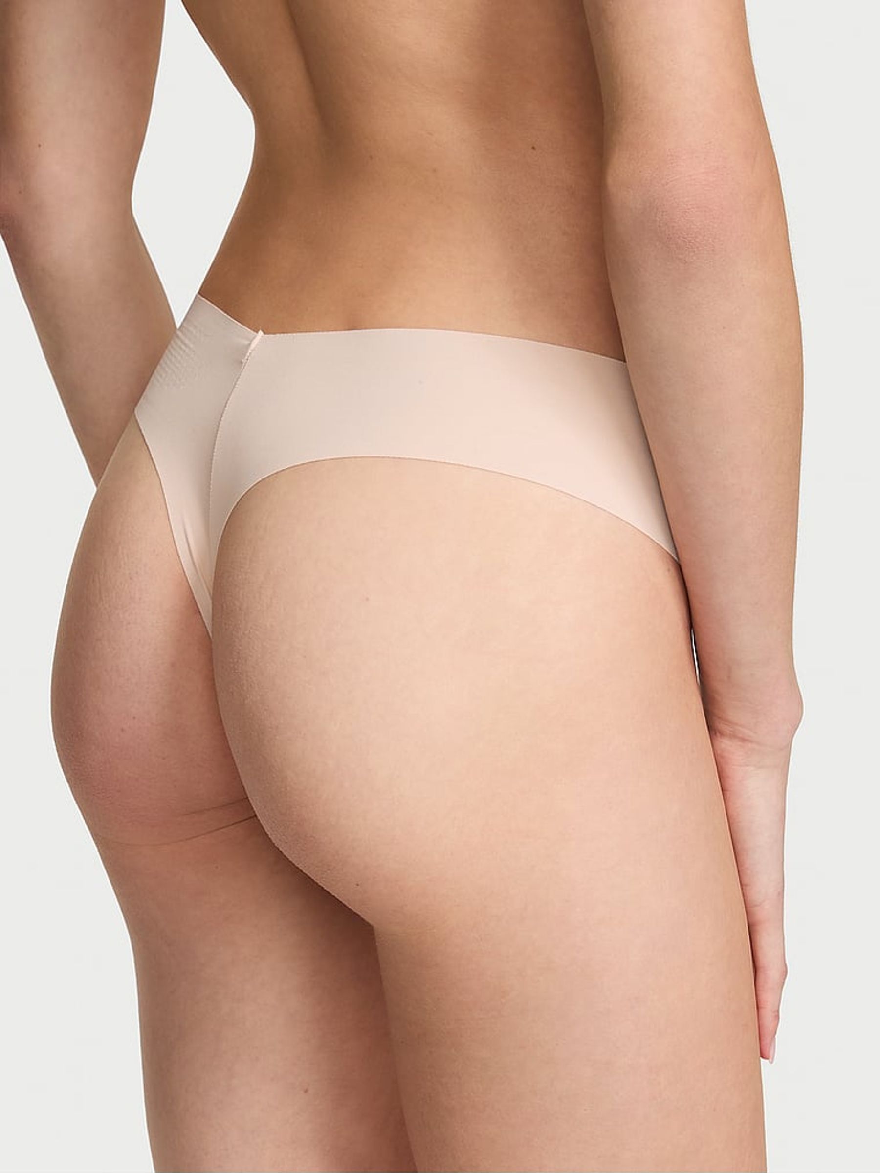 Marzipan Nude Thong Mid-Rise Knickers - Image 2 of 2
