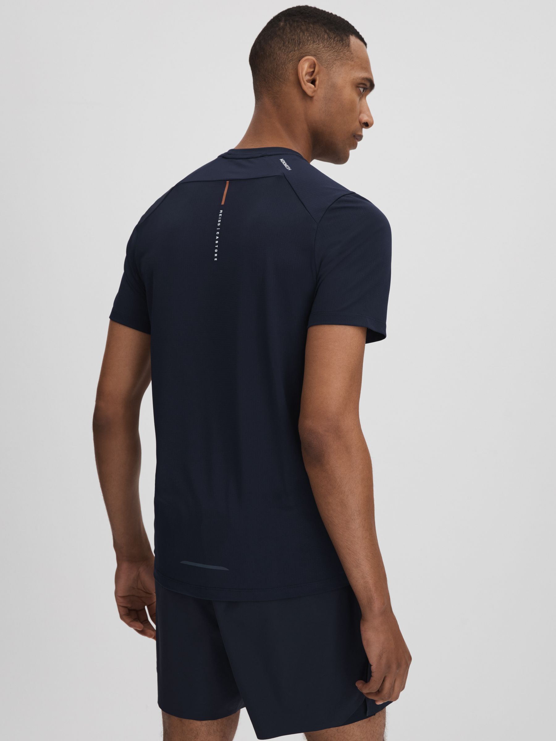 Castore Performance Crew Neck T-Shirt in Midnight Navy - Image 5 of 7