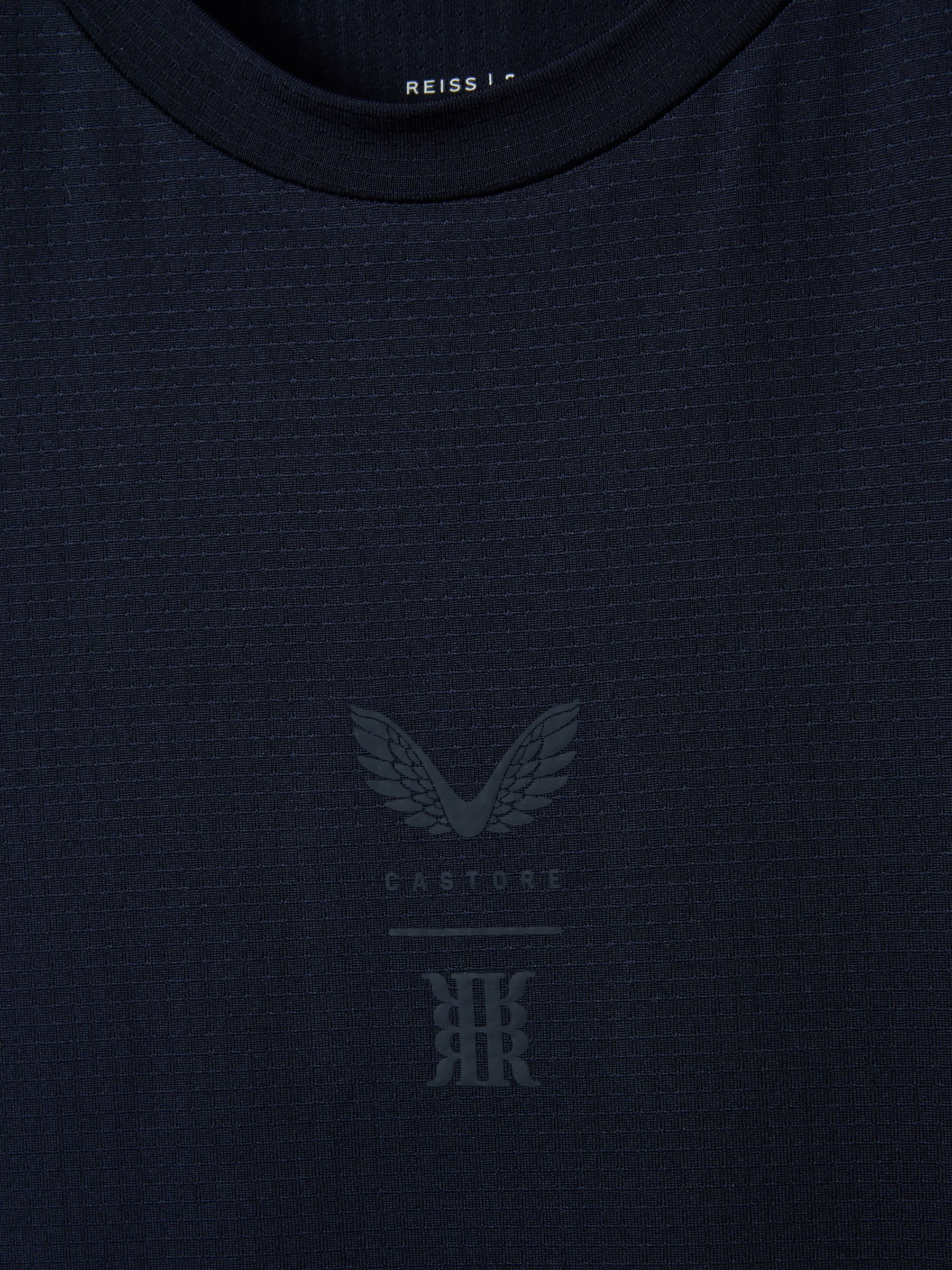 Castore Performance Crew Neck T-Shirt in Midnight Navy - Image 7 of 7