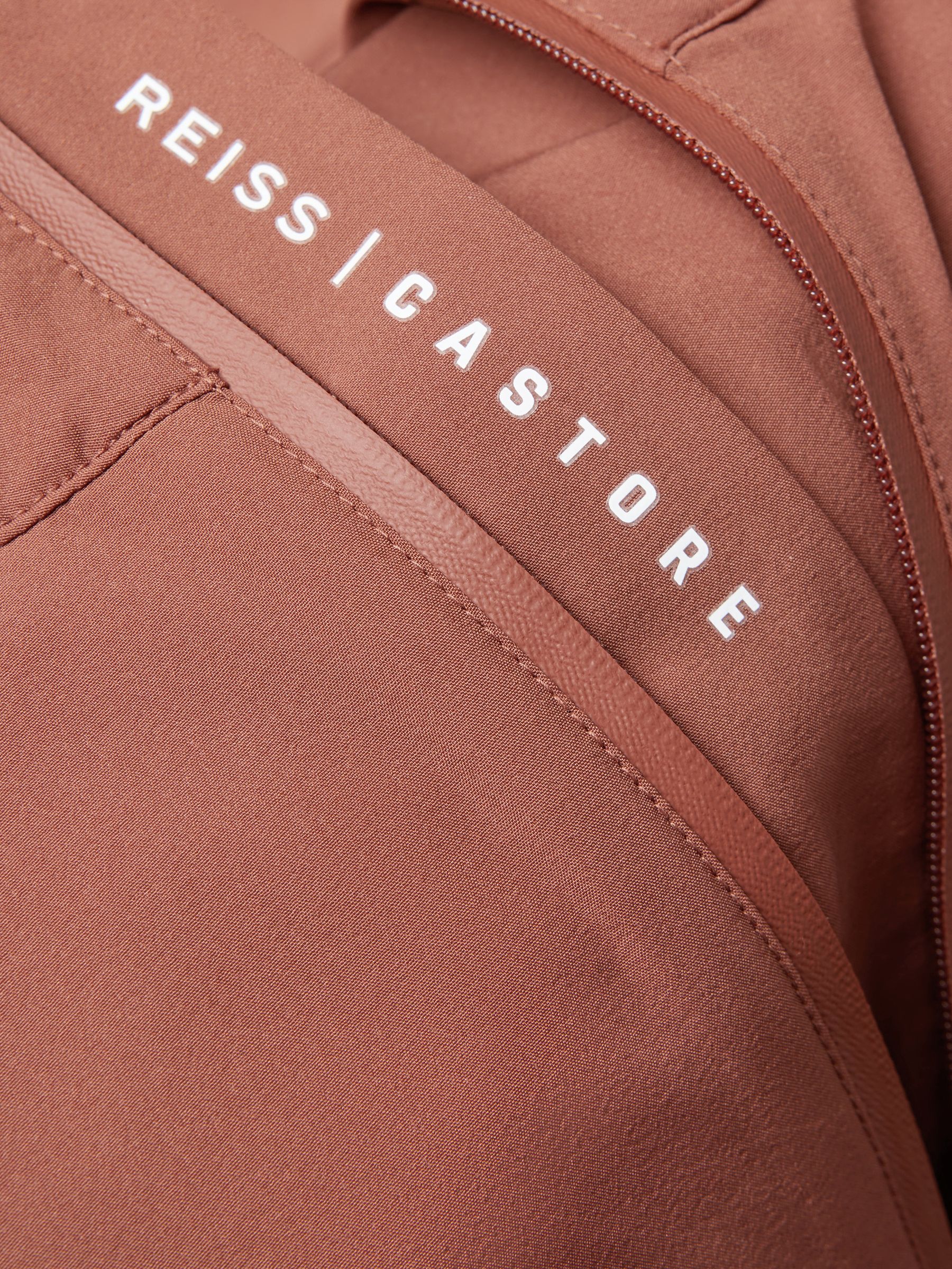 Castore Water Repellent Track Jacket in Rust - Image 8 of 8