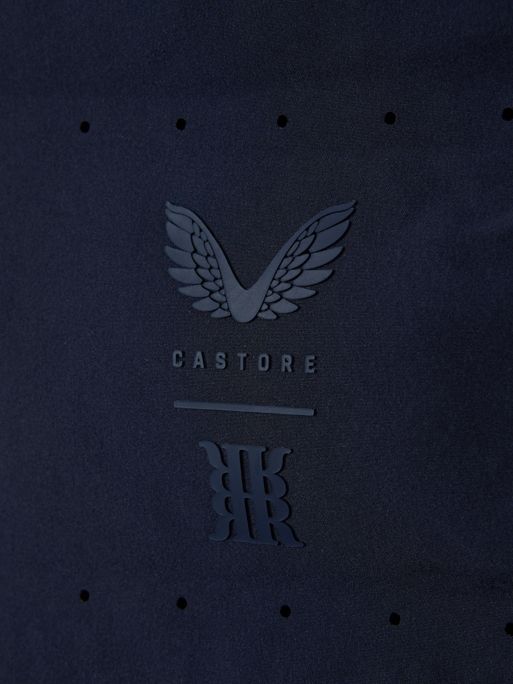 Castore Water Repellent Hybrid Quilted Gilet in Midnight Navy - Image 8 of 8