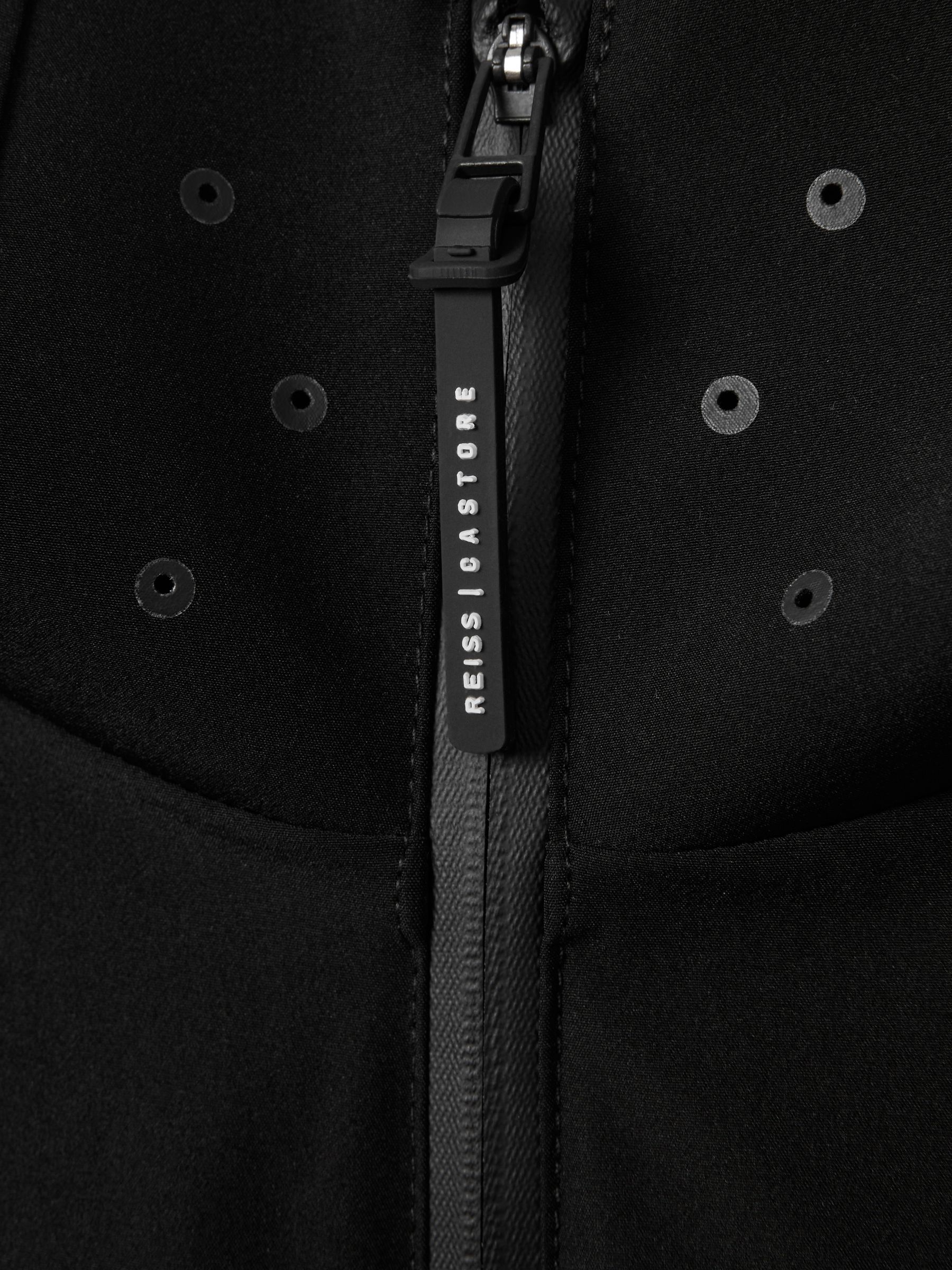 Castore Water Repellent Running Jacket in Onyx Black - Image 7 of 7
