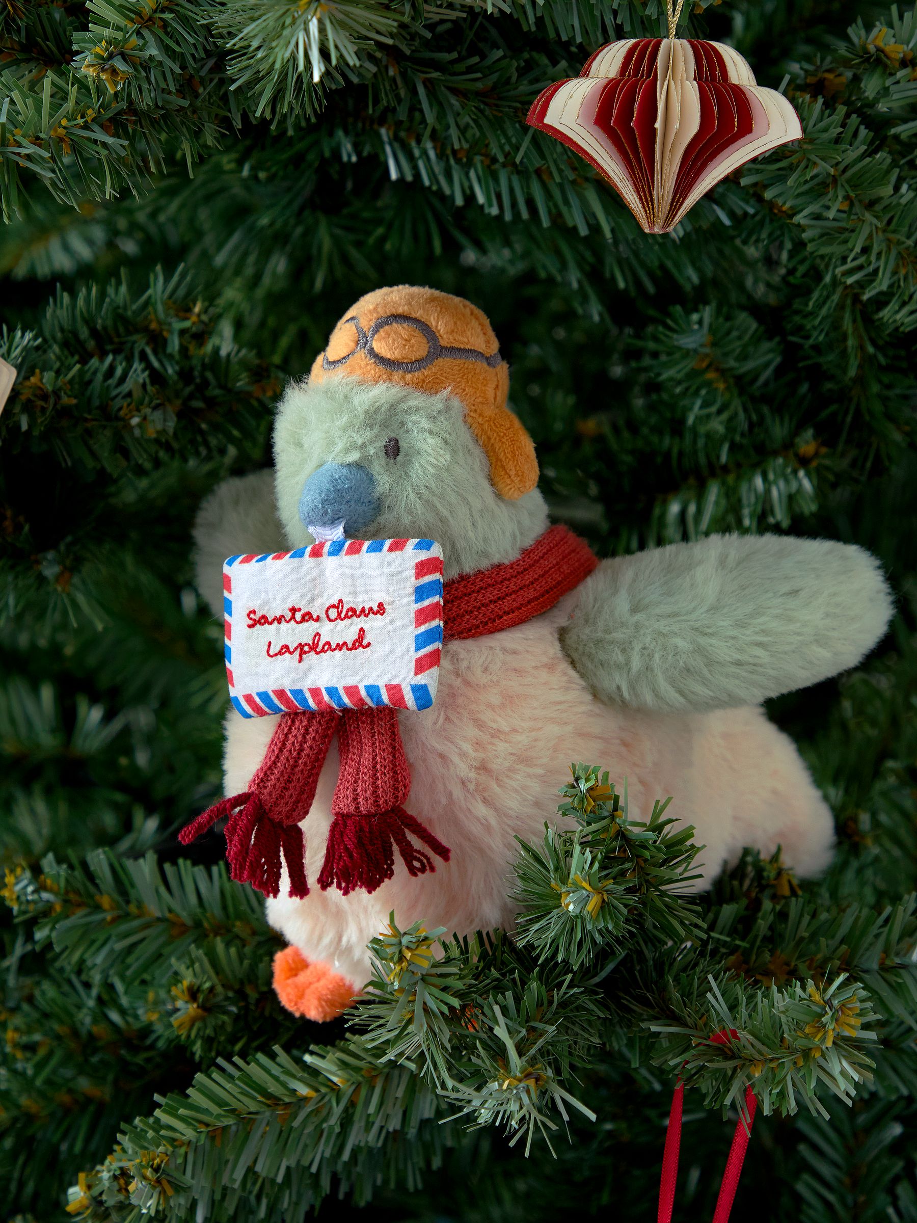 Arla Christmas Pigeon Small Soft Toy Plushie - Image 1 of 4