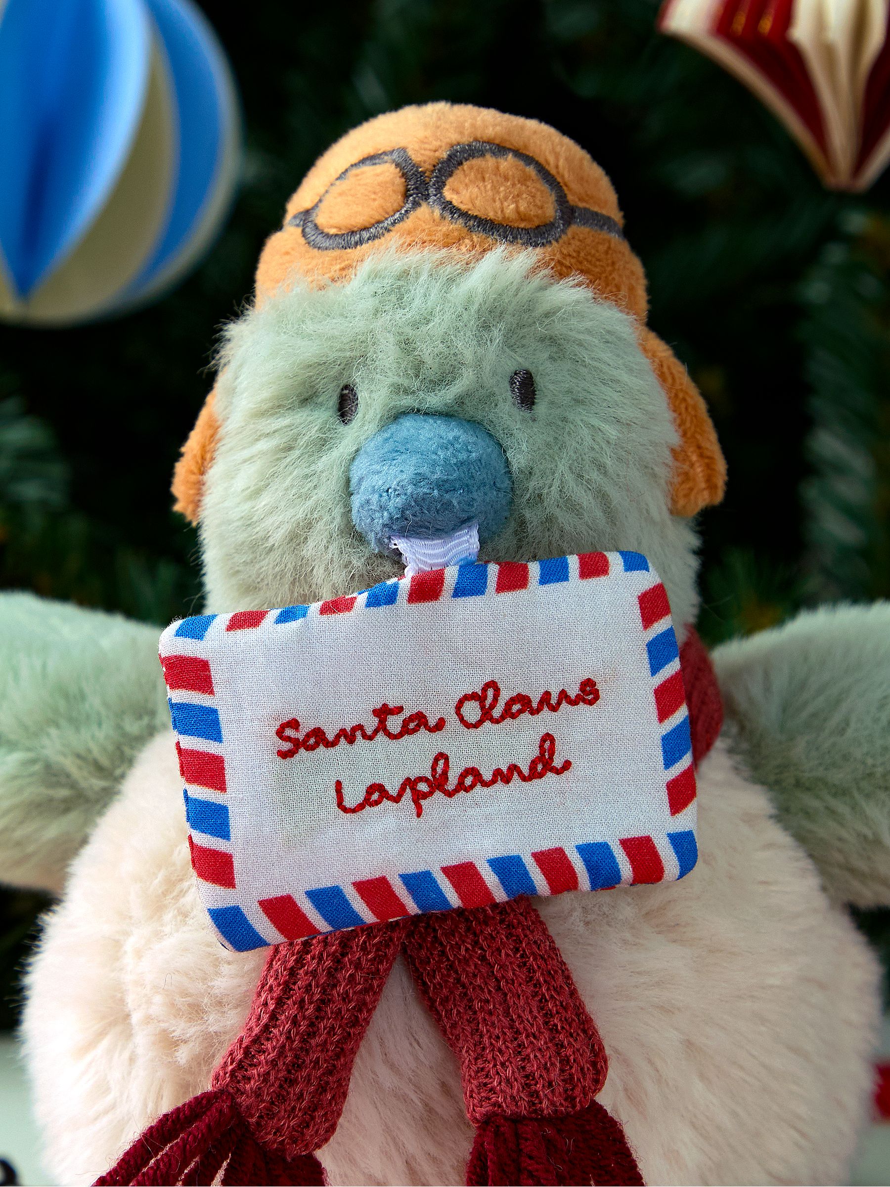 Arla Christmas Pigeon Small Soft Toy Plushie - Image 4 of 4