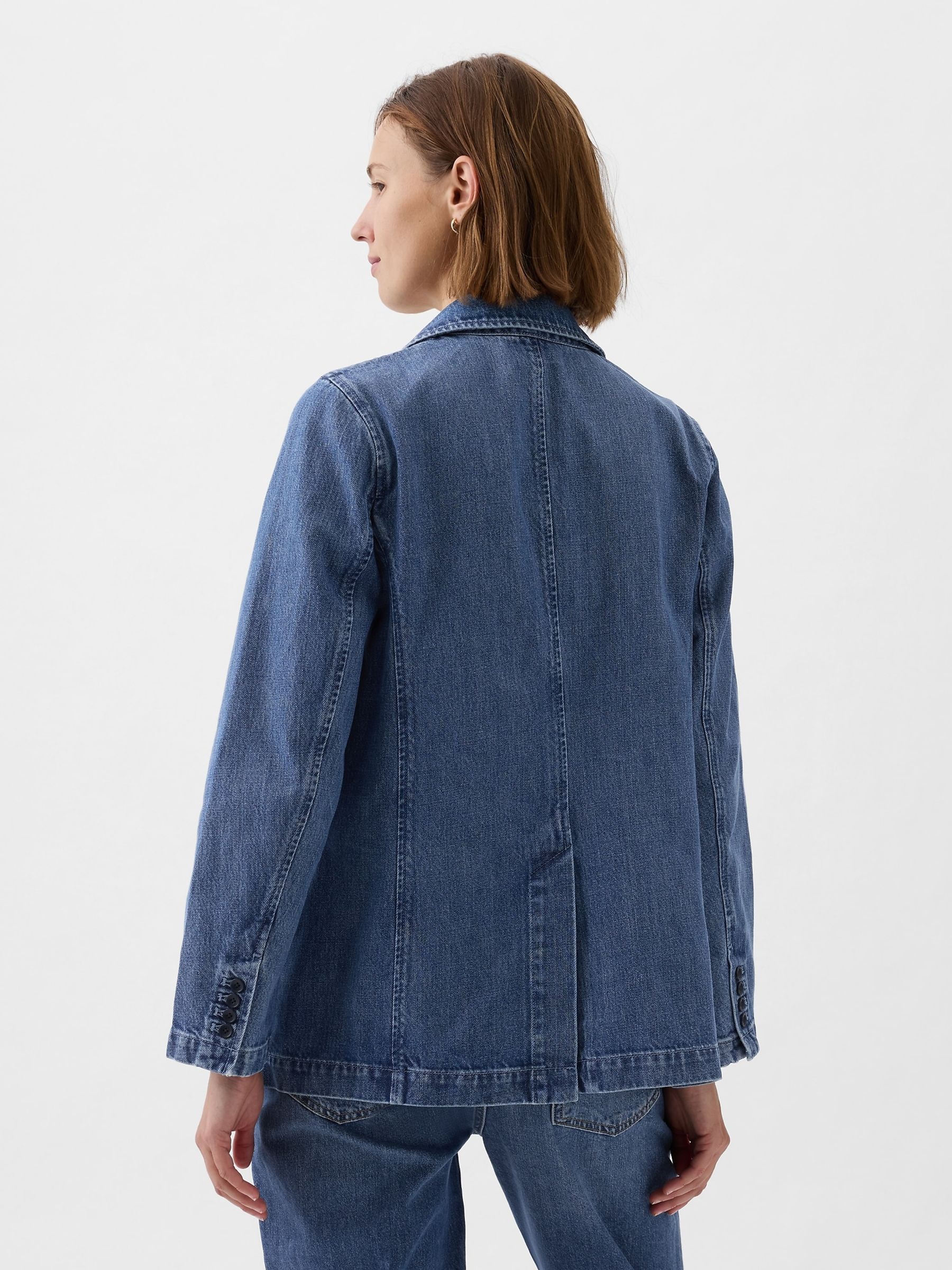 Blue Denim Blazer - Image 2 of 5