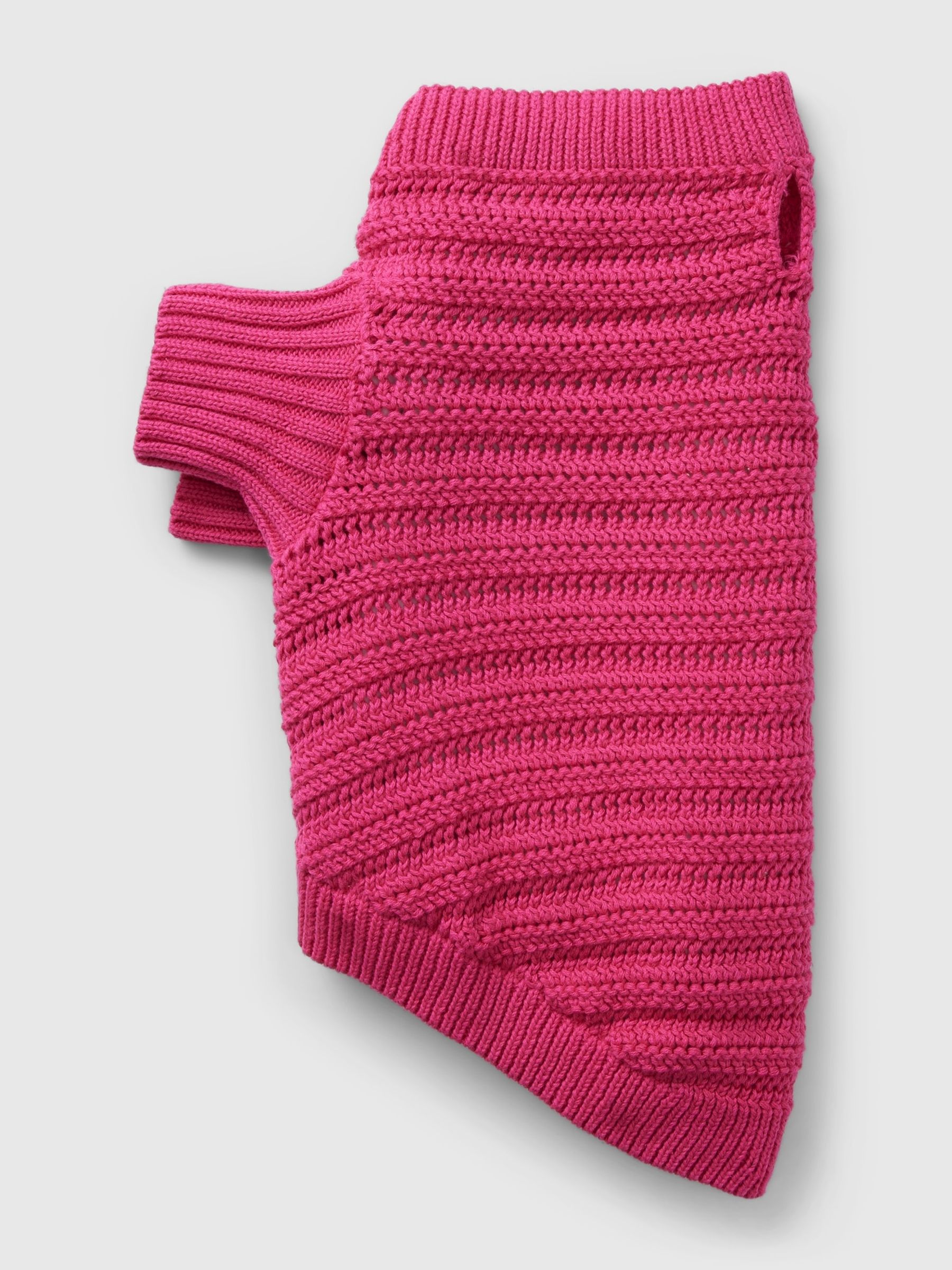 Pink Crochet Pet Jumper - Image 1 of 1
