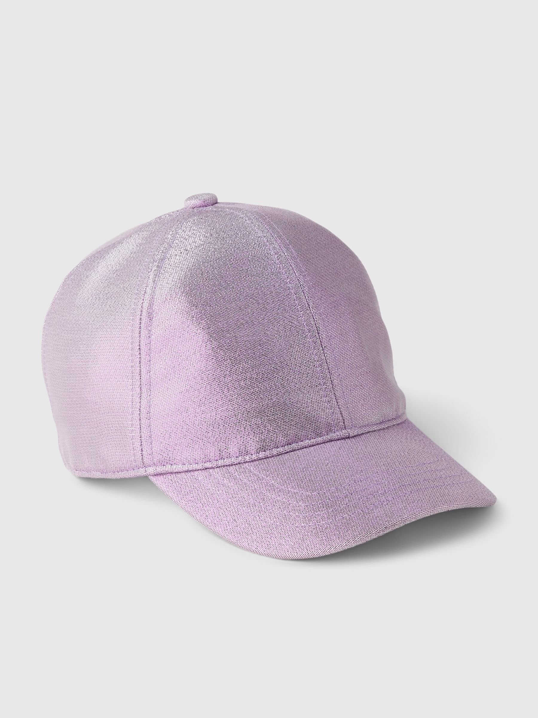 Purple Metallic Kids Baseball Hat - Image 1 of 1