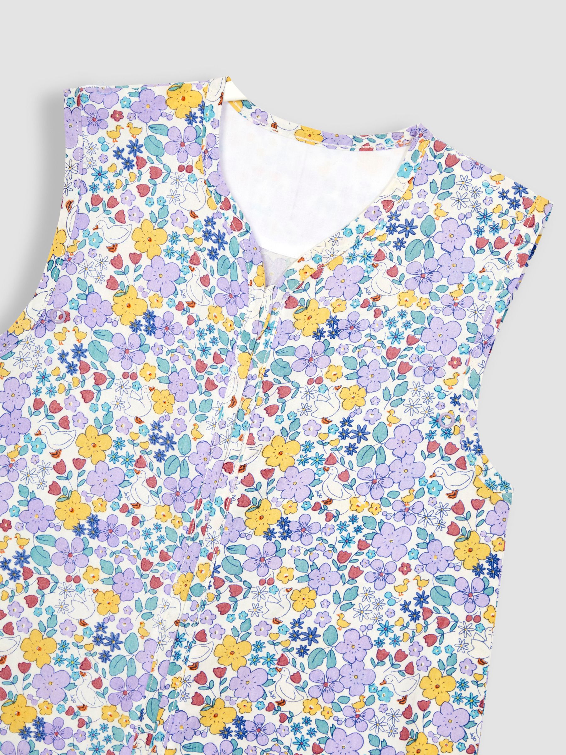 Lilac Floral 1 Tog Toddler Sheet Sleeping Bag - Image 2 of 2