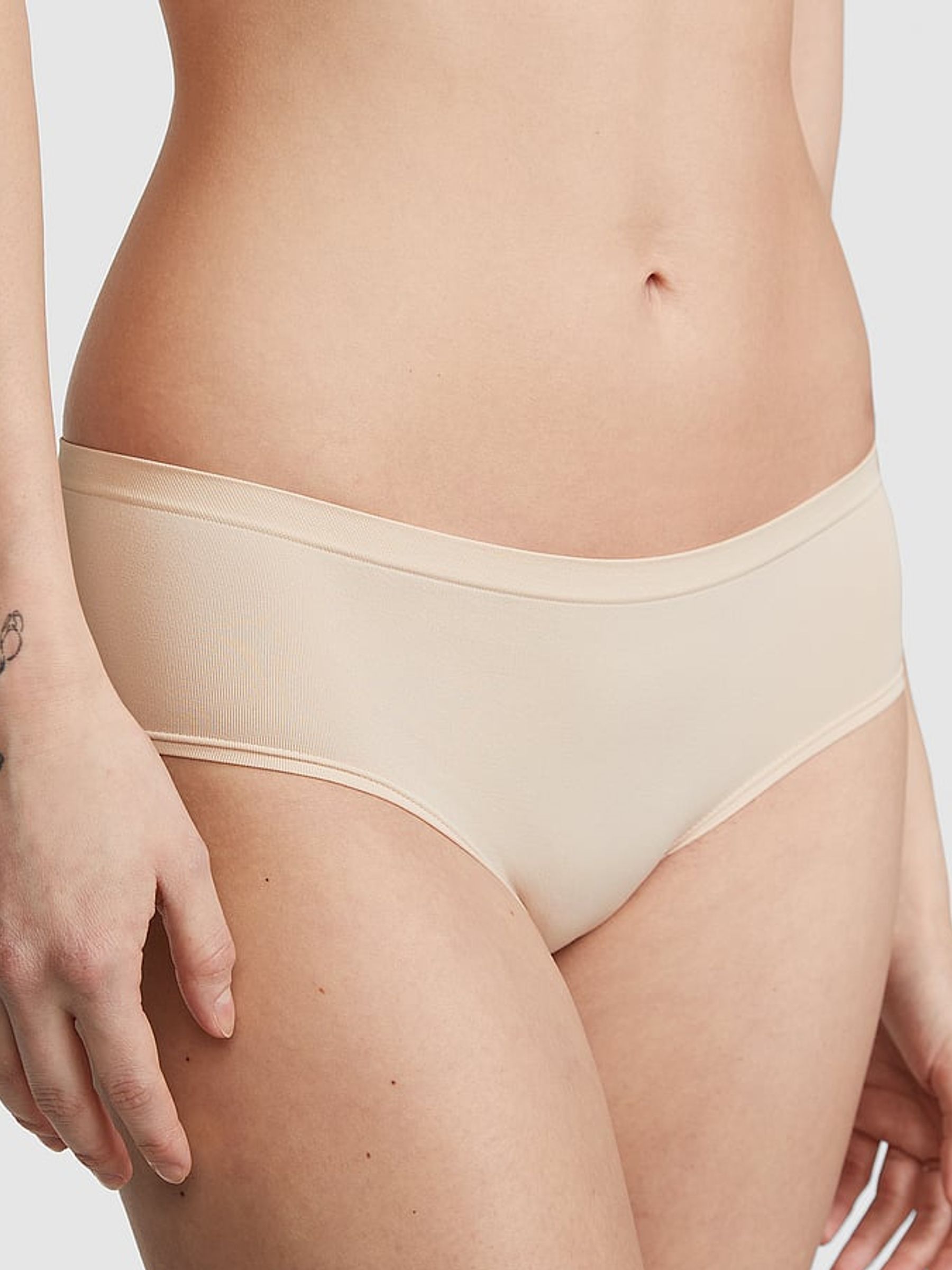 Black/Grey/Nude/Blue/Purple Hipster 5 Pack Knickers - Image 2 of 3