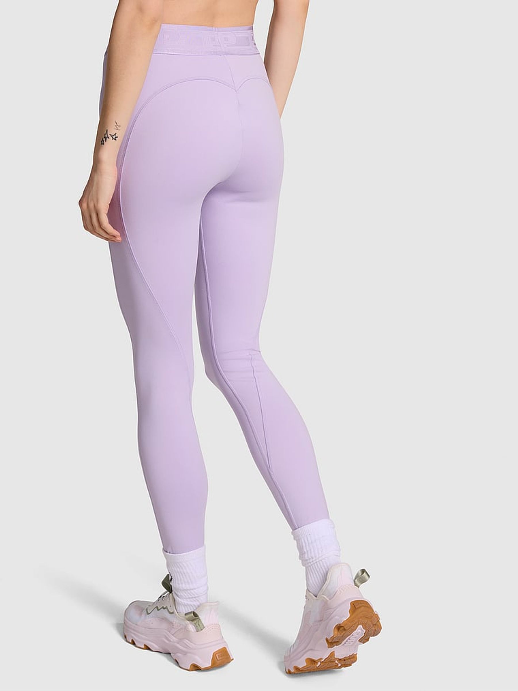 Pastel Lilac Purple Ultimate High Waist Legging - Image 2 of 3