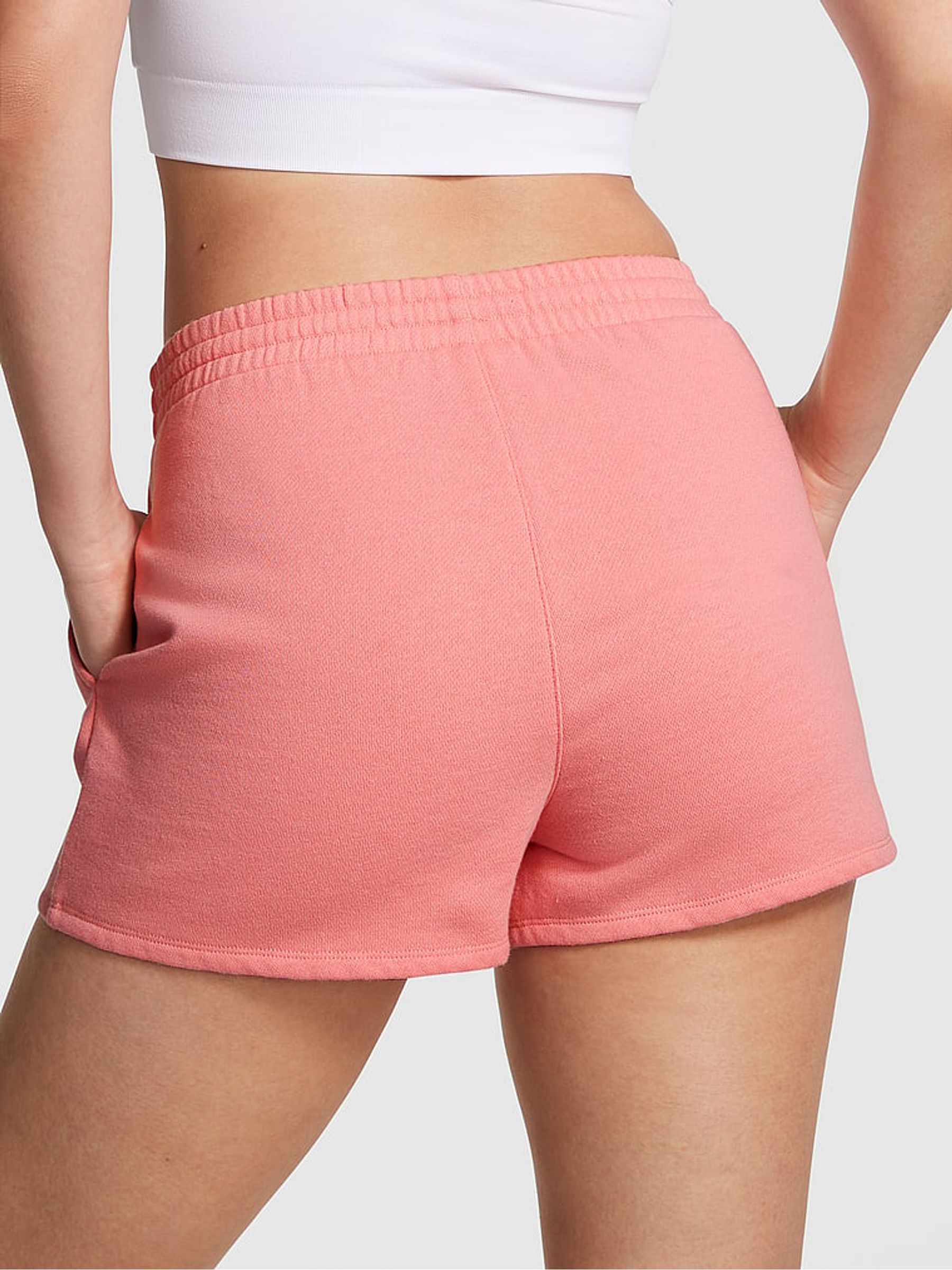 Passion Pink Fleece Short - Image 2 of 3