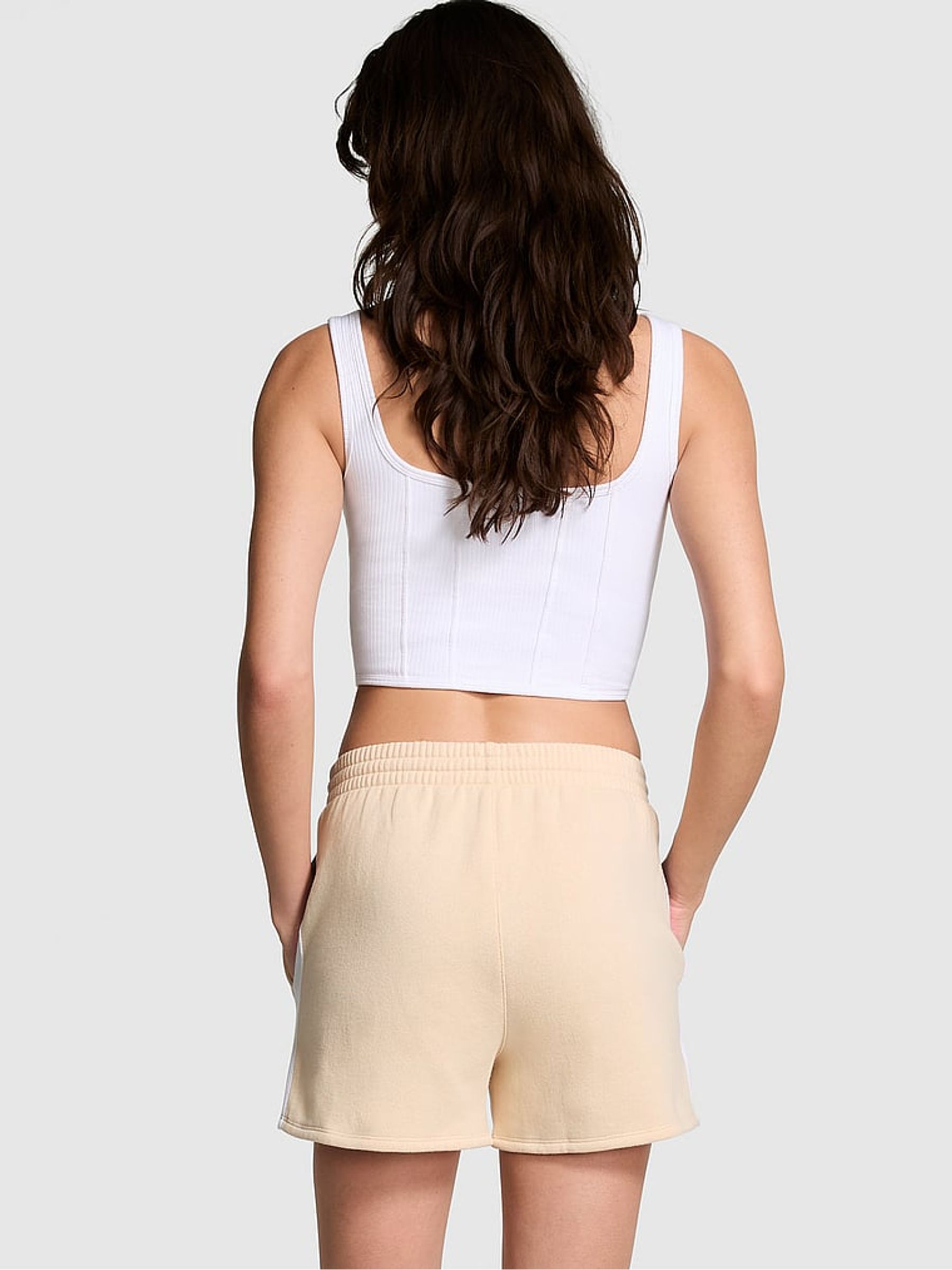 Canvas Cream Fleece Short - Image 2 of 3