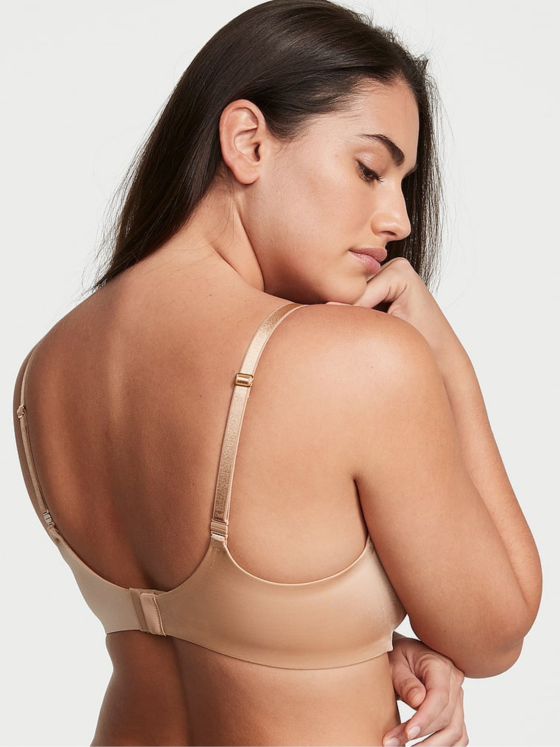 Praline Nude Smooth Icon Push Up Demi Bra - Image 2 of 3