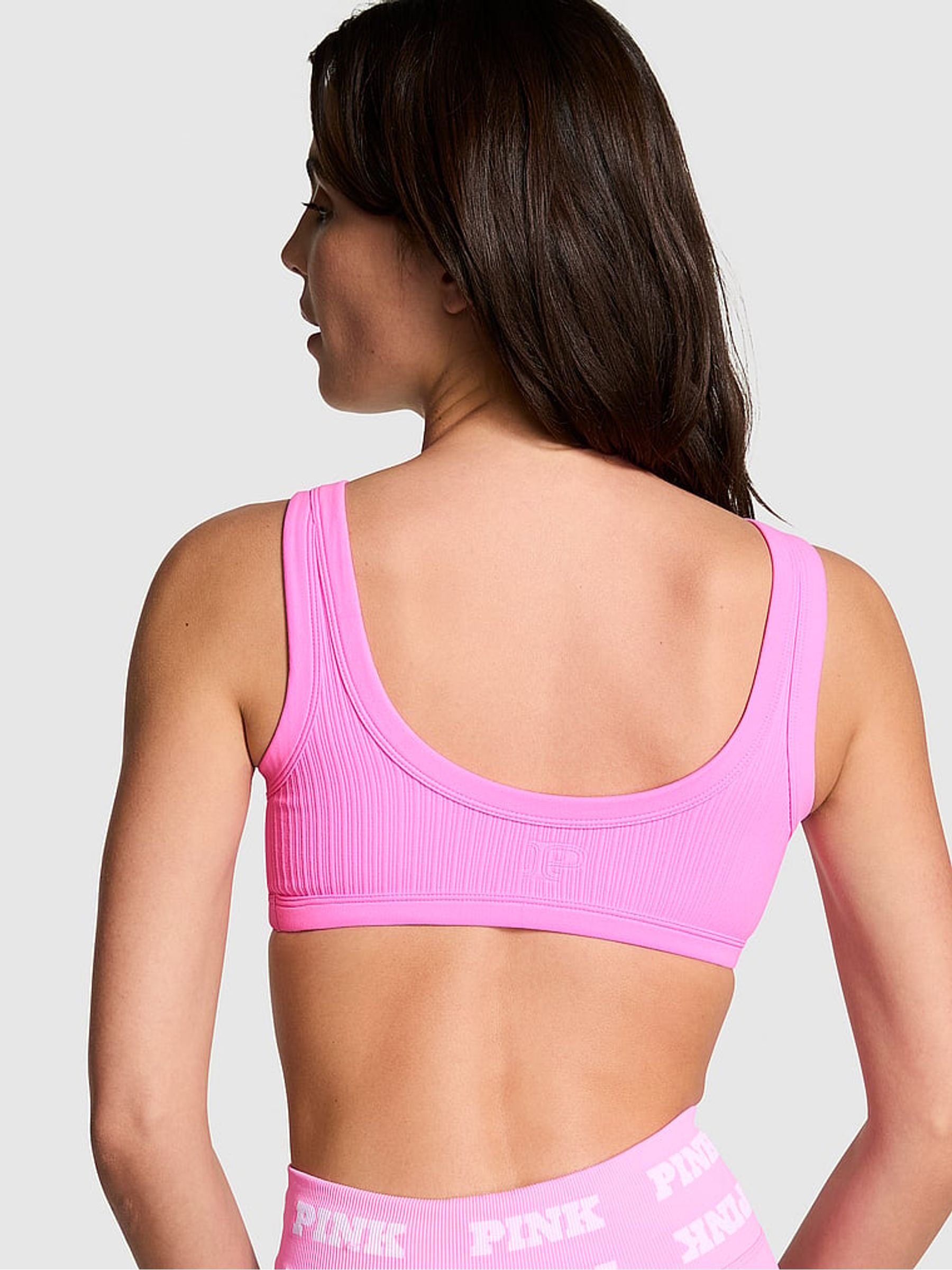 Lola Pink Seamless Low Impact Sports Bra - Image 2 of 3