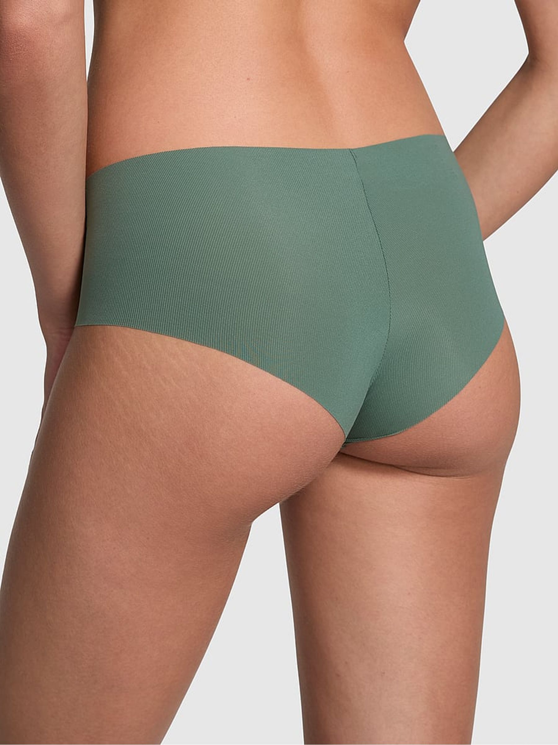 Fresh Forest Green Rib Cheeky Knickers - Image 2 of 4