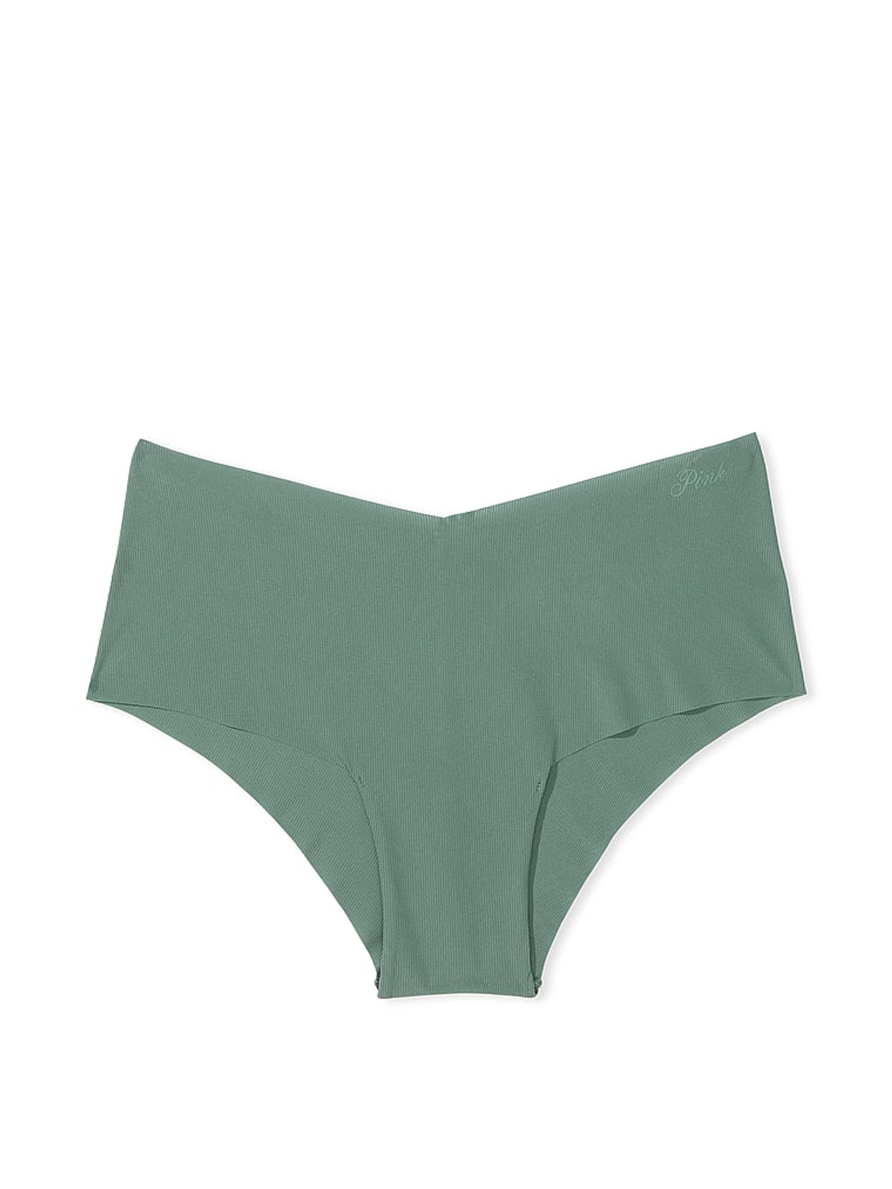 Fresh Forest Green Rib Cheeky Knickers - Image 4 of 4